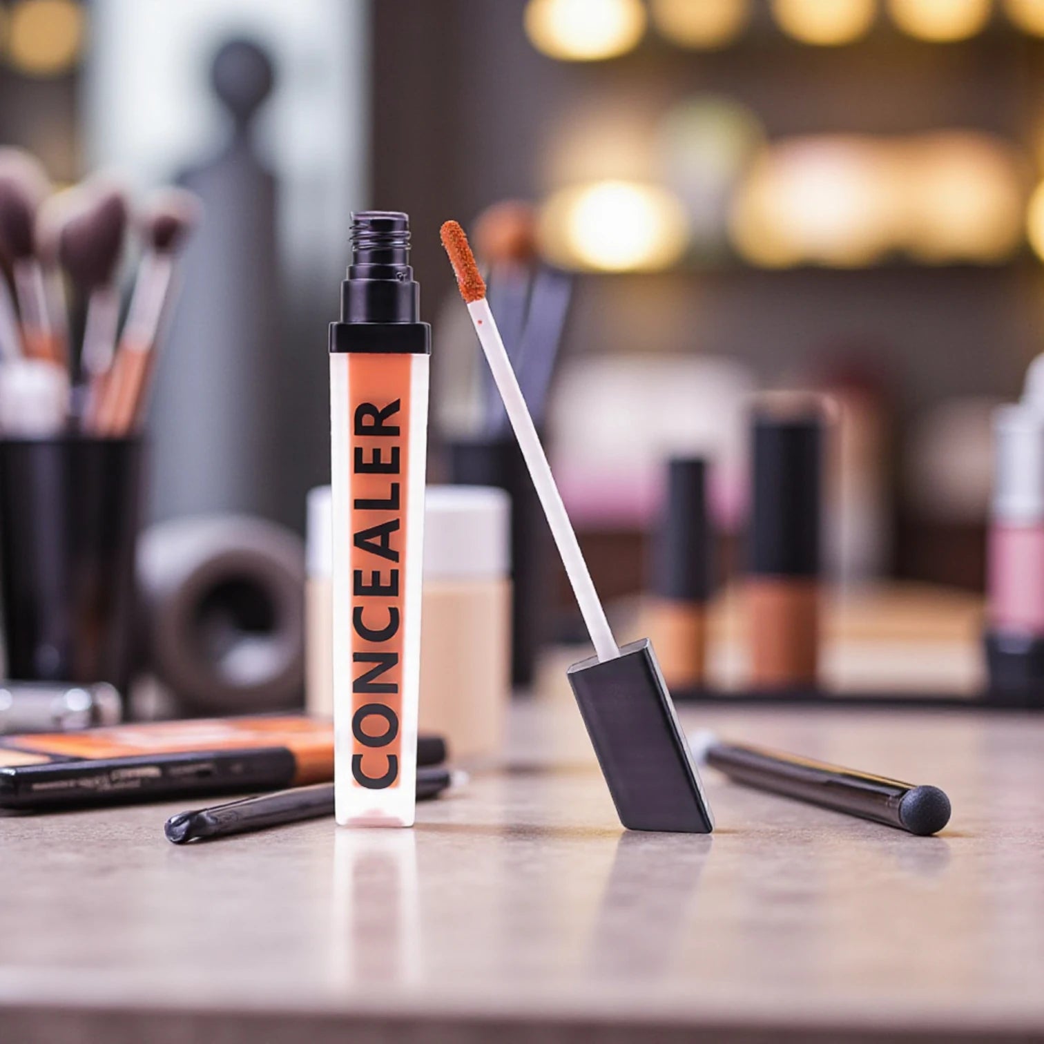 Forever52 Coverup Concealer – Shade Sienna (CCU30.2). Lightweight, creamy, crease-resistant formula with full coverage for dark circles, blemishes & redness. - Damoo