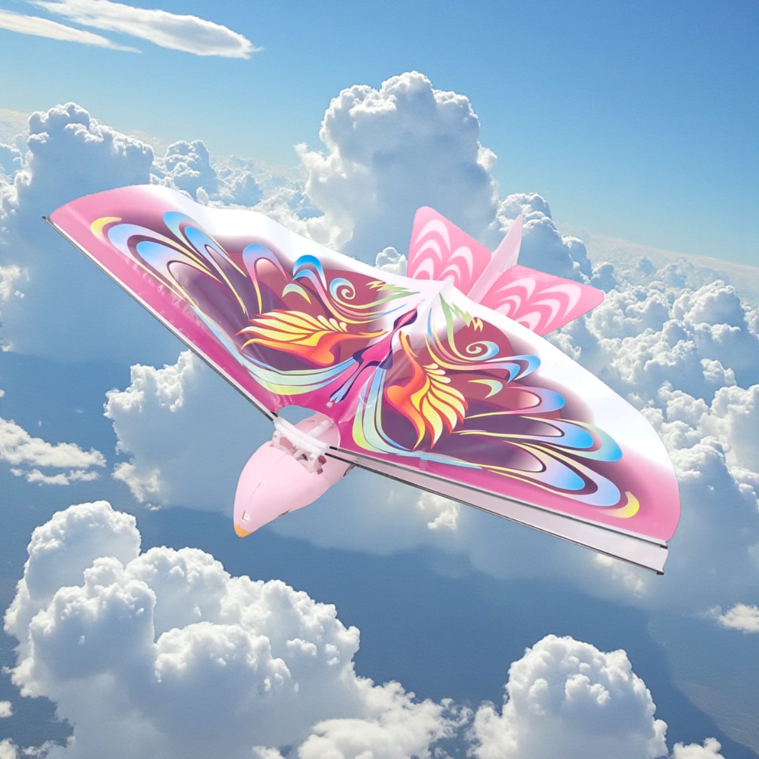 لعبة طائرة إلكترونية على شكل طائر | طائرة بدون طيار ذاتية الطيران مزودة بأضواء، مناسبة للأطفال من سن ٨ سنوات فما فوق | طائرة هليكوبتر شراعية صغيرة تعمل بالتحكم عن بُعد، مناسبة للعب في الهواء الطلق للأطفال والكبار