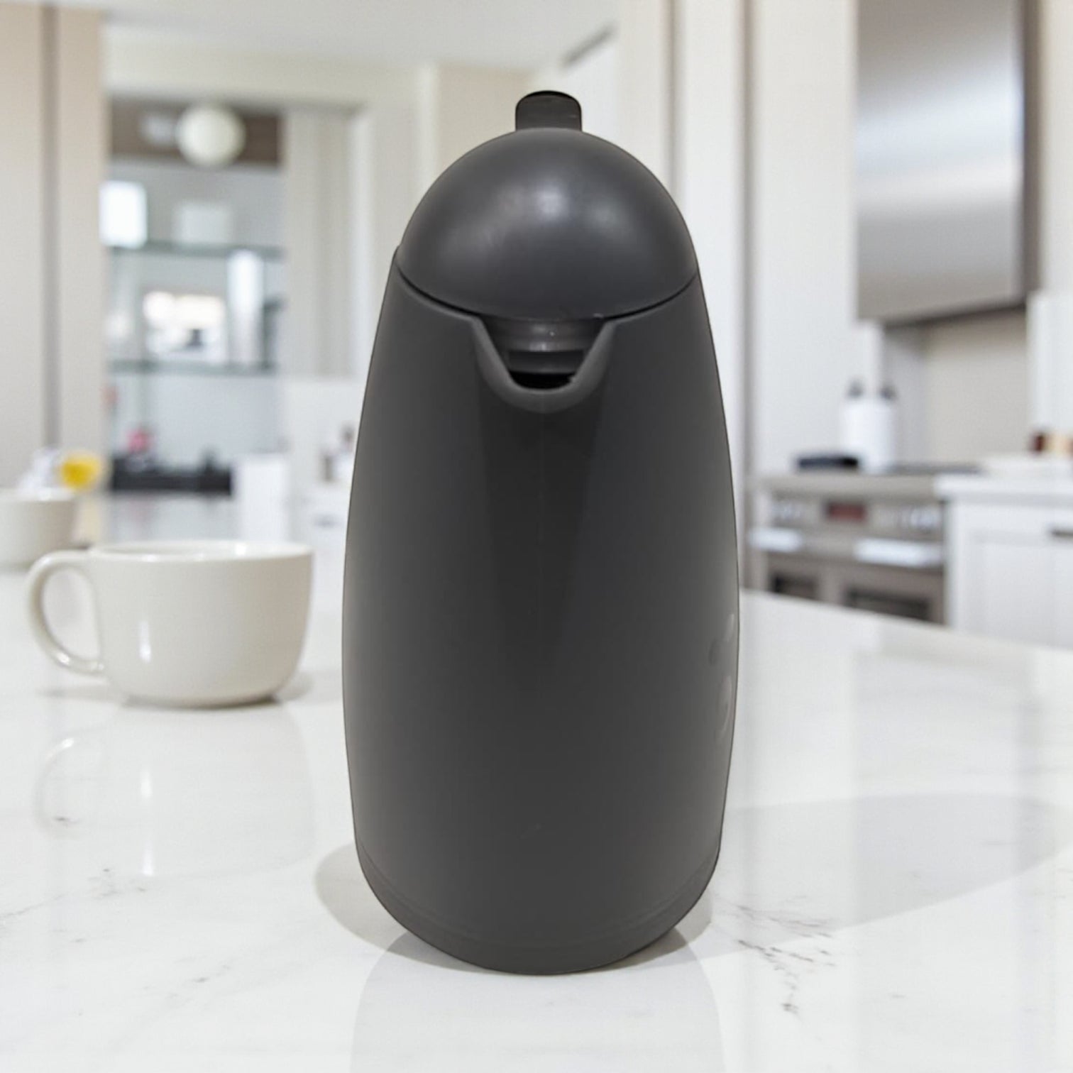 Crystal House Thermos Flask – Elegant Cream Color | Double Wall Insulated Coffee Flask for Hot & Cold Beverages - Damoo