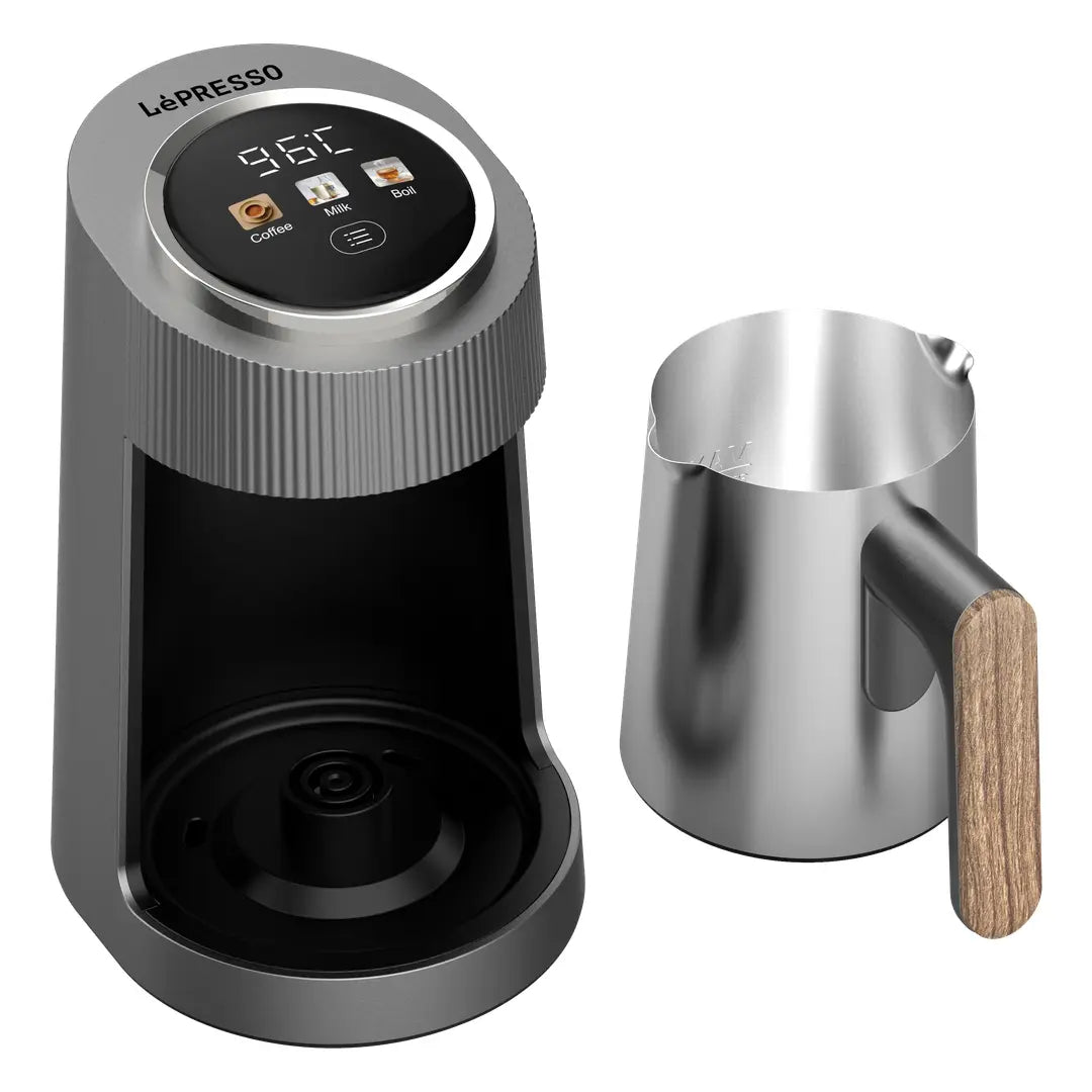 LePRESSO KAHVIYAN TURKISH COFFEE MAKER – 3 Boiling Options | 90–96°C Temperature Control | TFT Display | Coffee, Milk & Water Boiling
