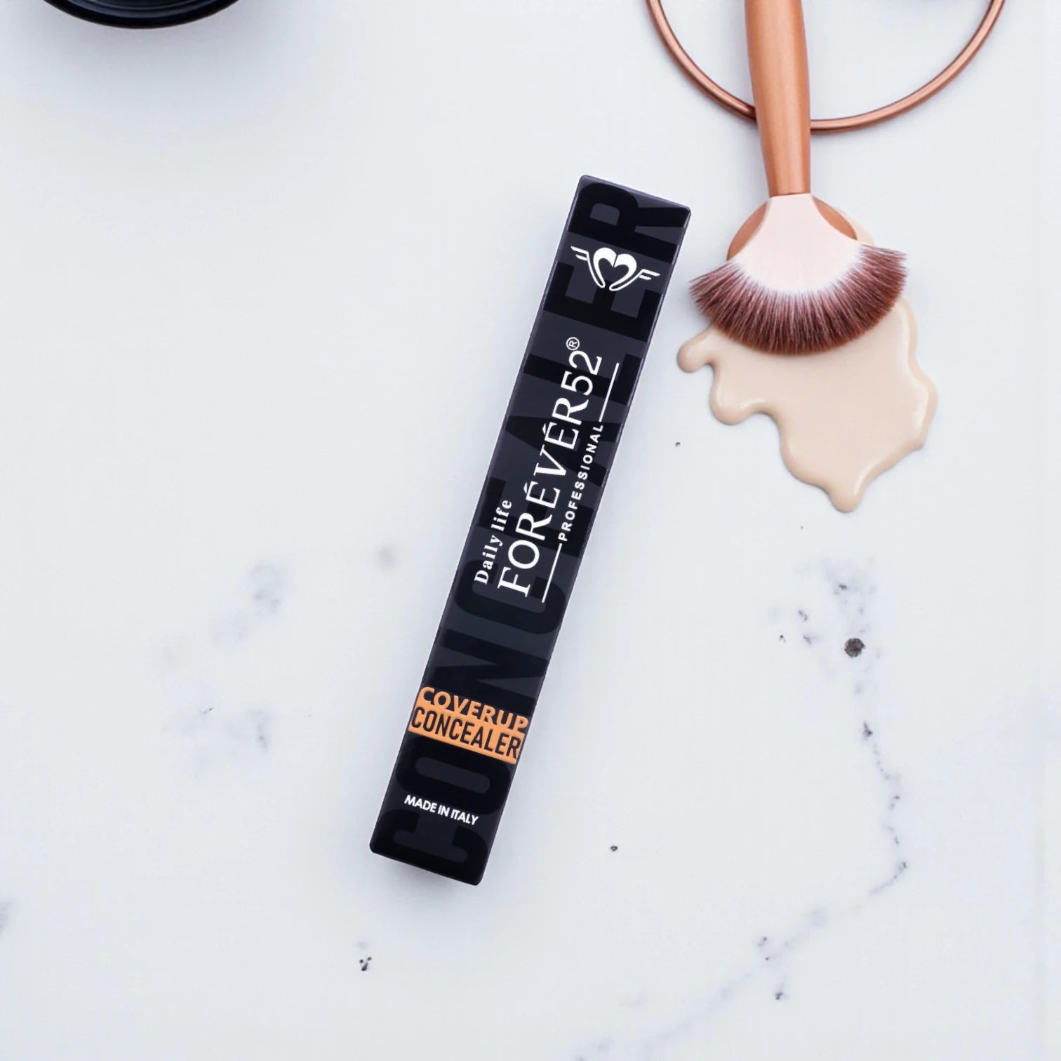 Forever52 Coverup Concealer – Shade Sienna (CCU30.2). Lightweight, creamy, crease-resistant formula with full coverage for dark circles, blemishes & redness. - Damoo