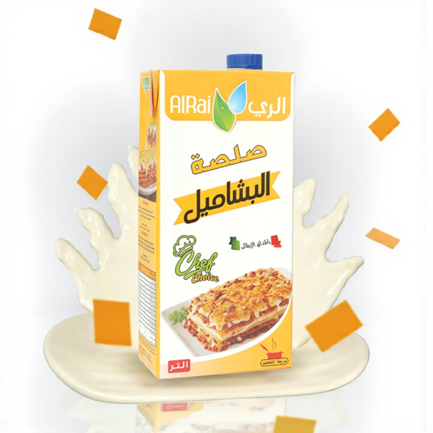 Al Rai Classic Béchamel Sauce 1L – Ready-to-Use White Sauce for Lasagna, Pasta & Bakes - Damoo