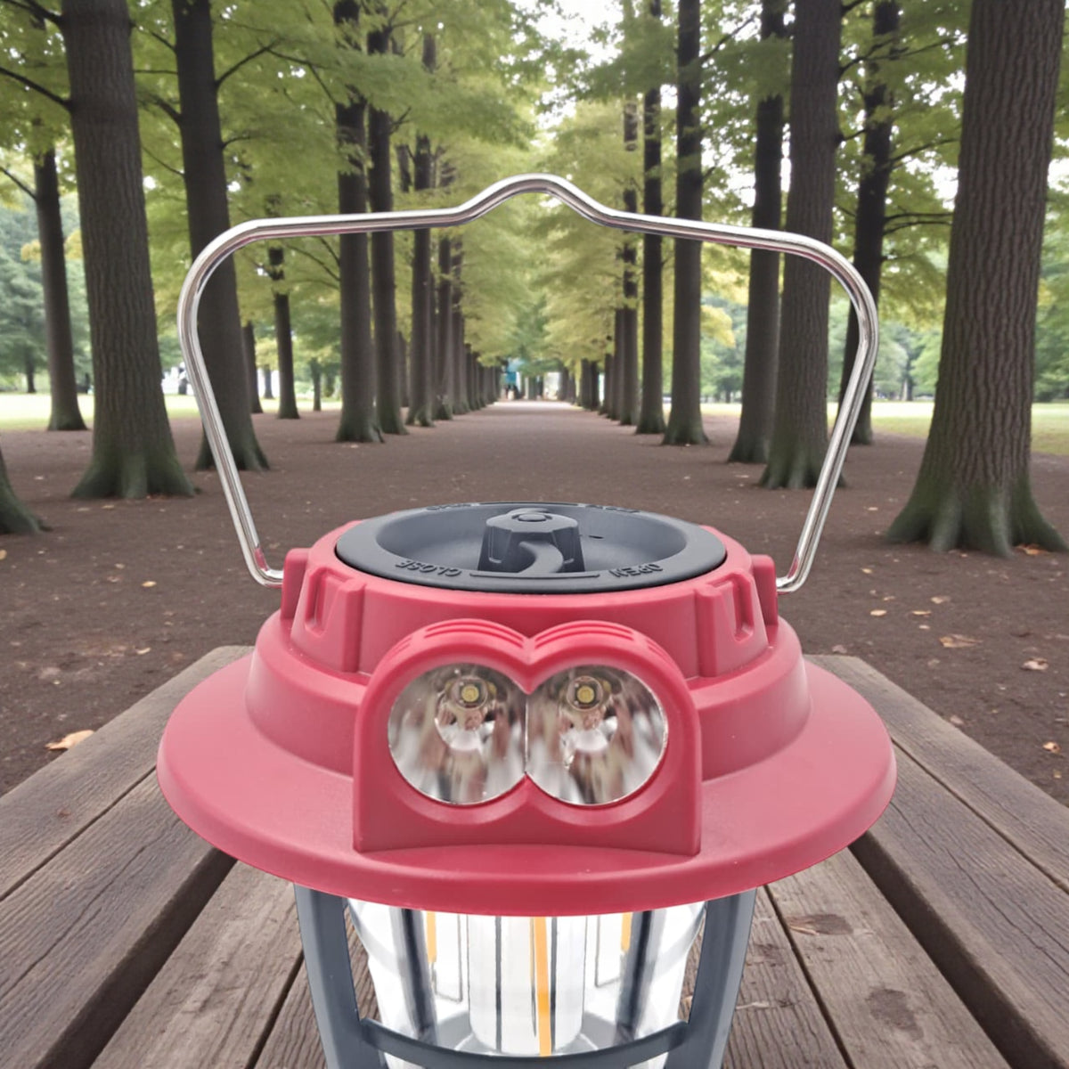 Hurry Bolt HB-9588L Solar Rechargeable LED Lantern 30W – 300 Lumens with USB + Solar Charging, Dual Light Sources & Handle | 1200mAh Battery for Camping, Hiking, Home & Emergency Use