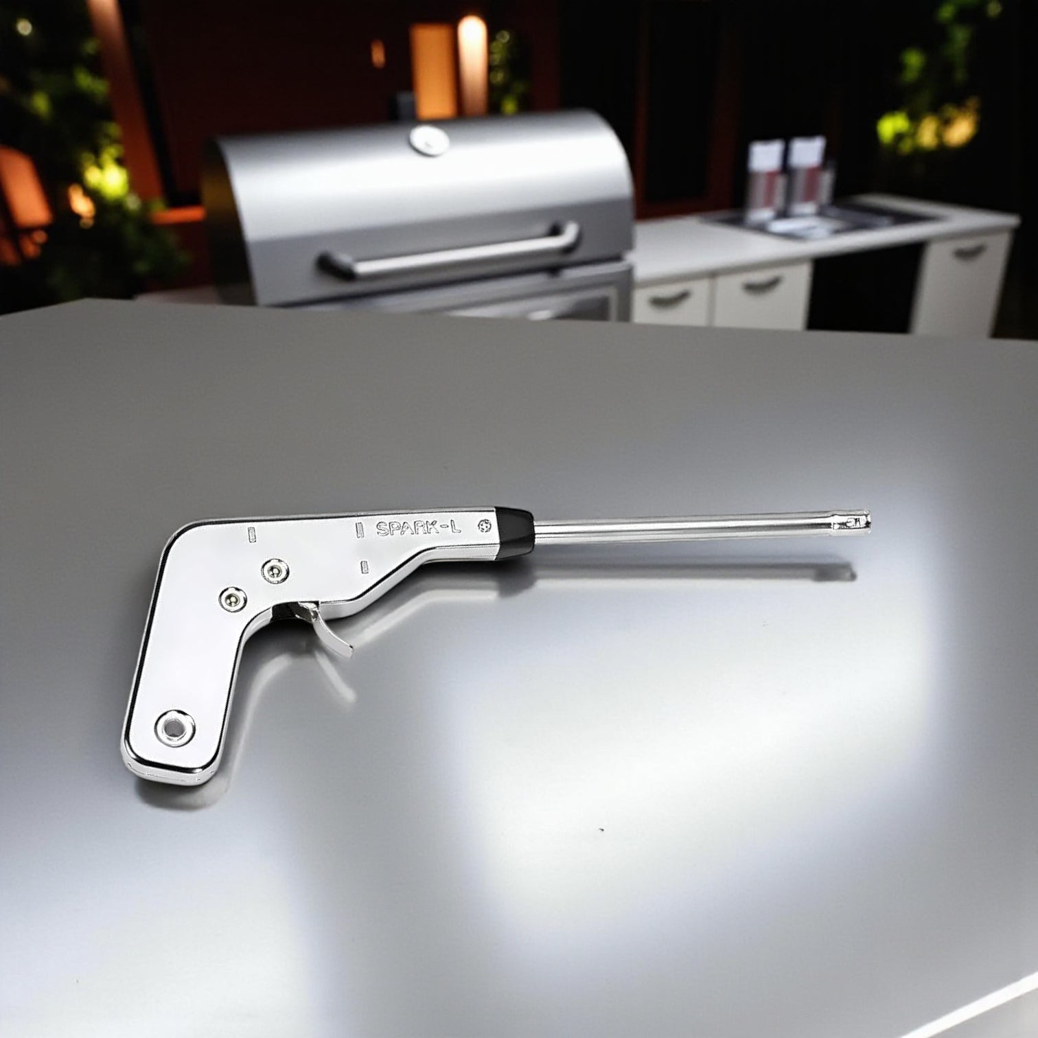 Long Long Electronic Gas Igniter – Heavy Duty Spark Lighter for Gas Stoves & Burners – No Batteries, No Flints, Durable Kitchen Tool