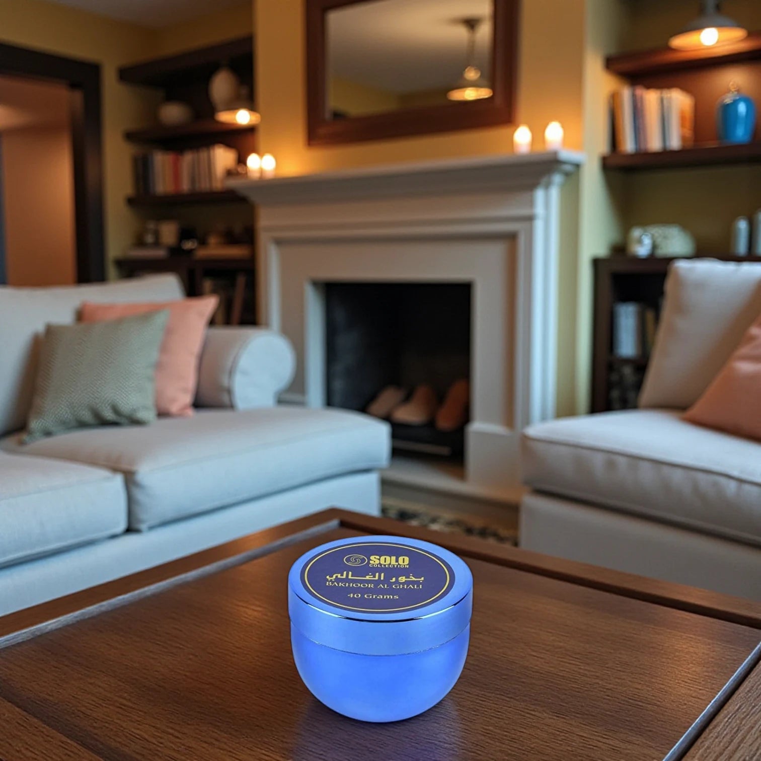 Solo Collection Bakhoor Al Ghali – Premium Arabic Incense, 40g | Long-Lasting Refreshing Home Fragrance - Damoo