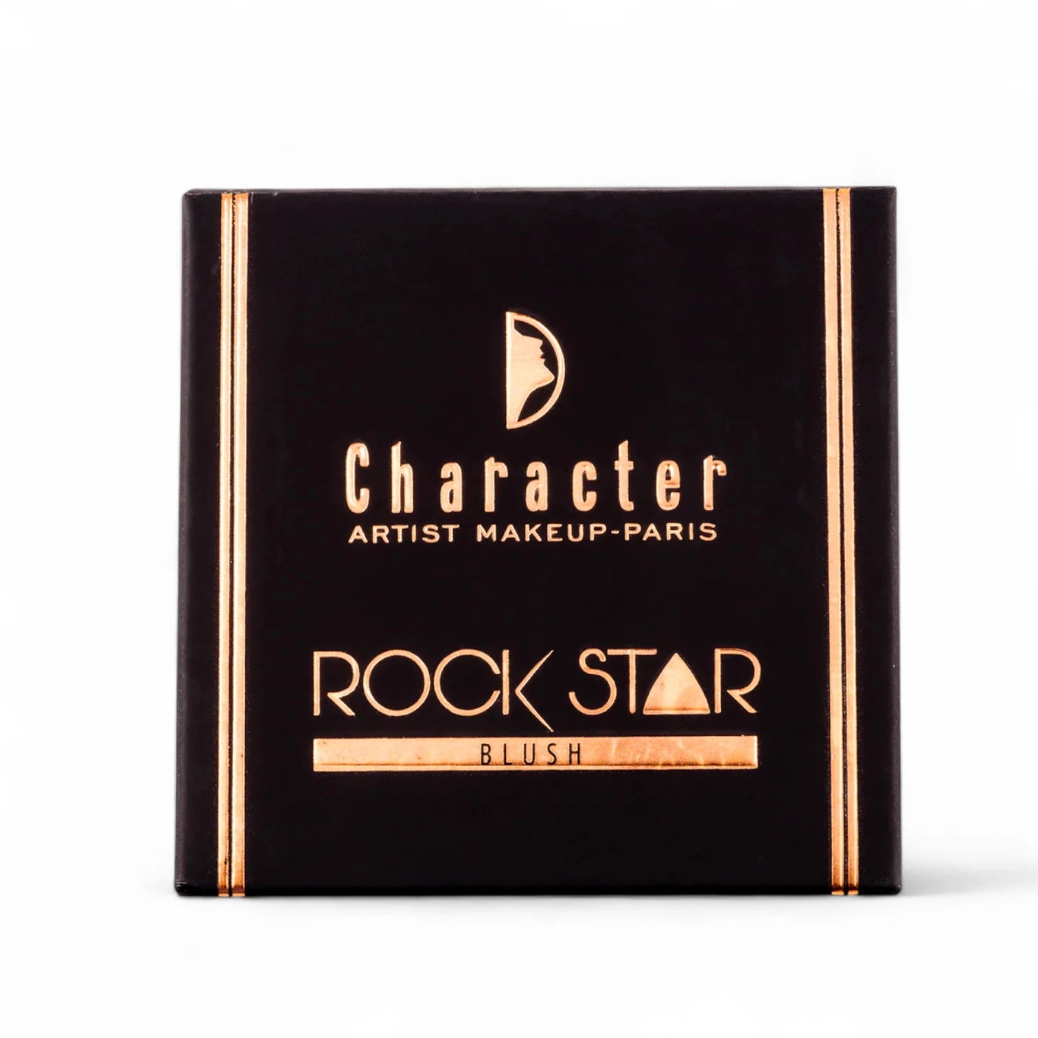 Character Rock Star Blush – Shade RSB005. Silky powder blush with ultra-fine pigments. Long-lasting, smudge-proof & multi-use for cheeks, lips & eyes. Paraben-free, skin-friendly formula. - Damoo