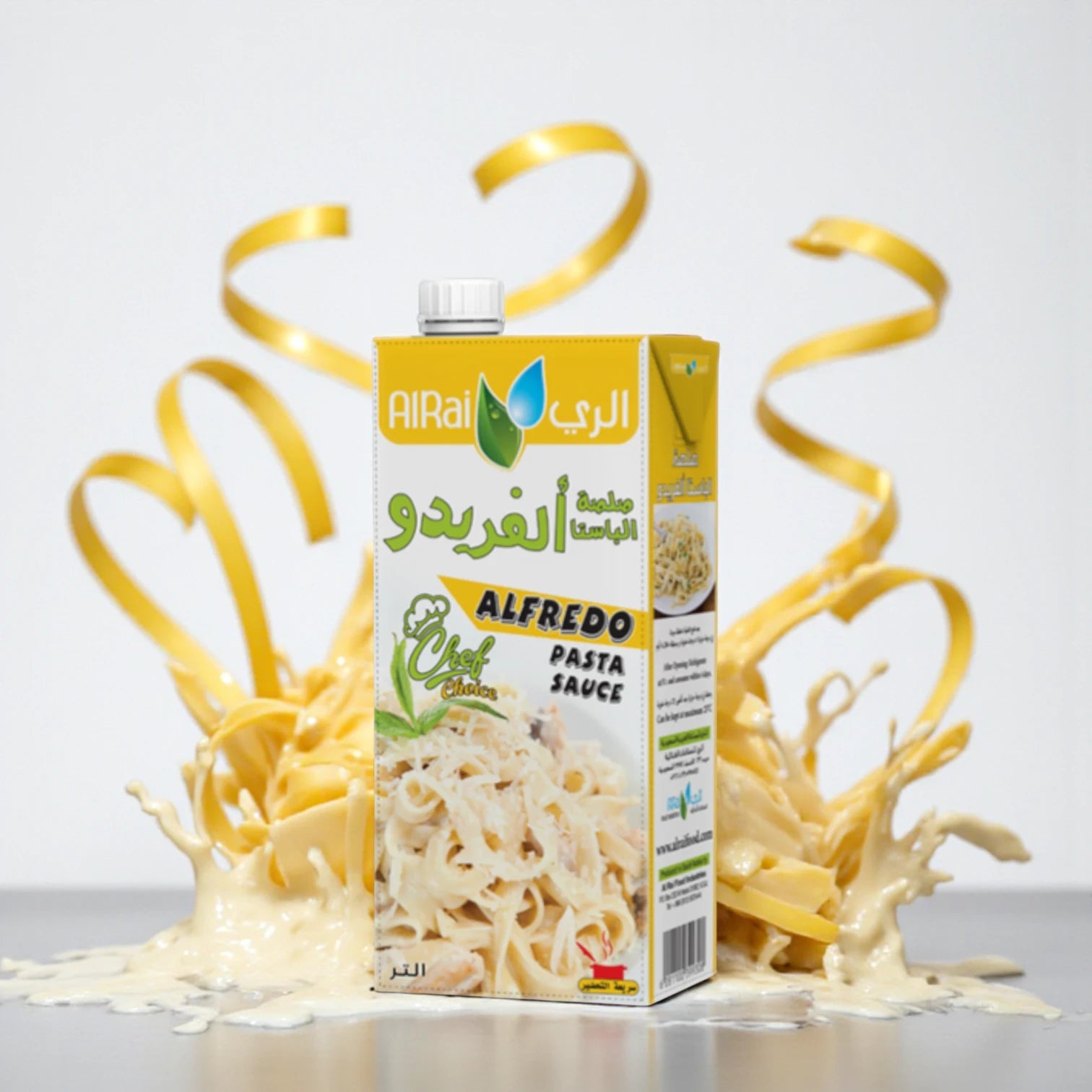 Al Rai Alfredo Pasta Sauce β 1L Creamy Classic Italian-Style Sauce for Pasta, Pizza & More - Damoo
