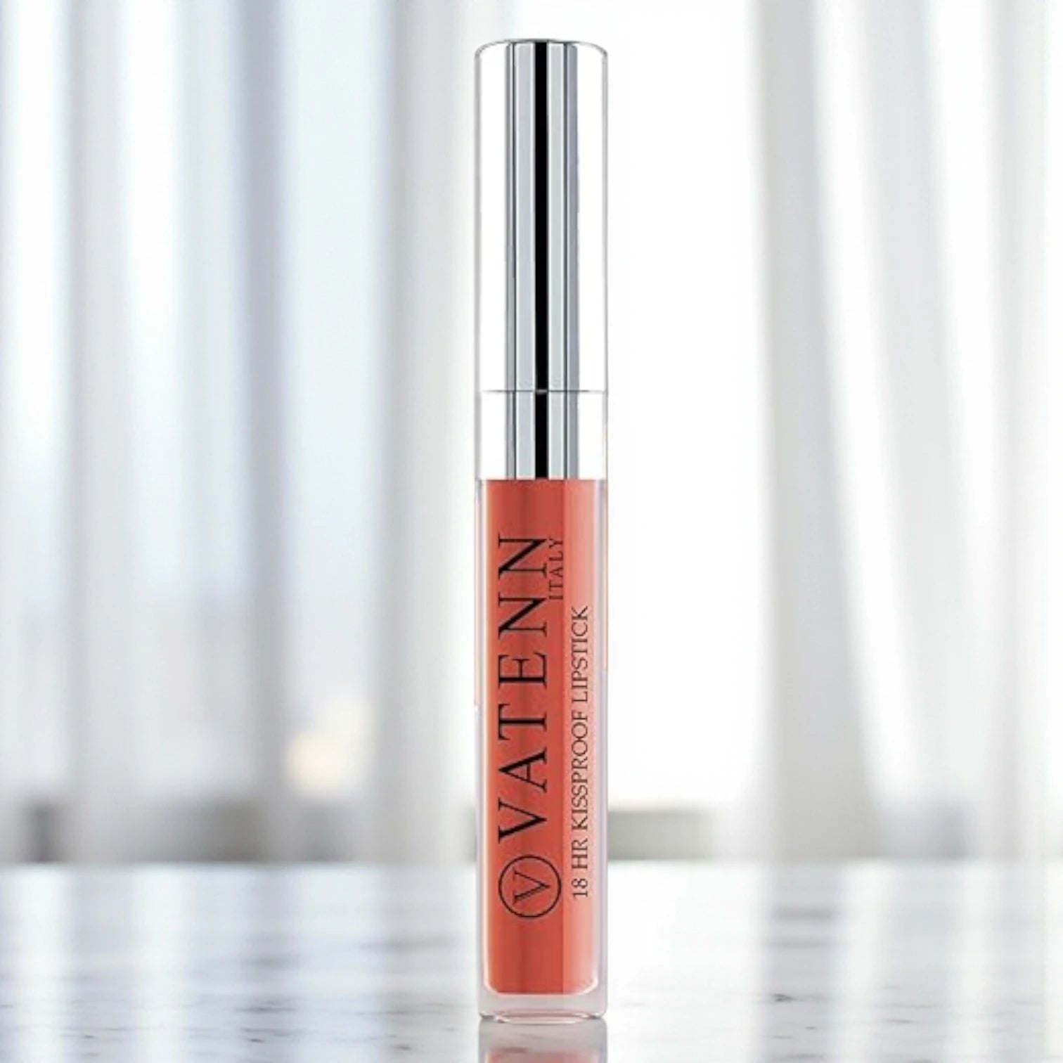 Vatenn Italy 18Hr Kissproof Matte Liquid Lipstick – Shade 26 Rome | Waterproof, Transfer-Proof, Ultra Matte, Highly Pigmented & Long-Lasting Lip Color - Damoo