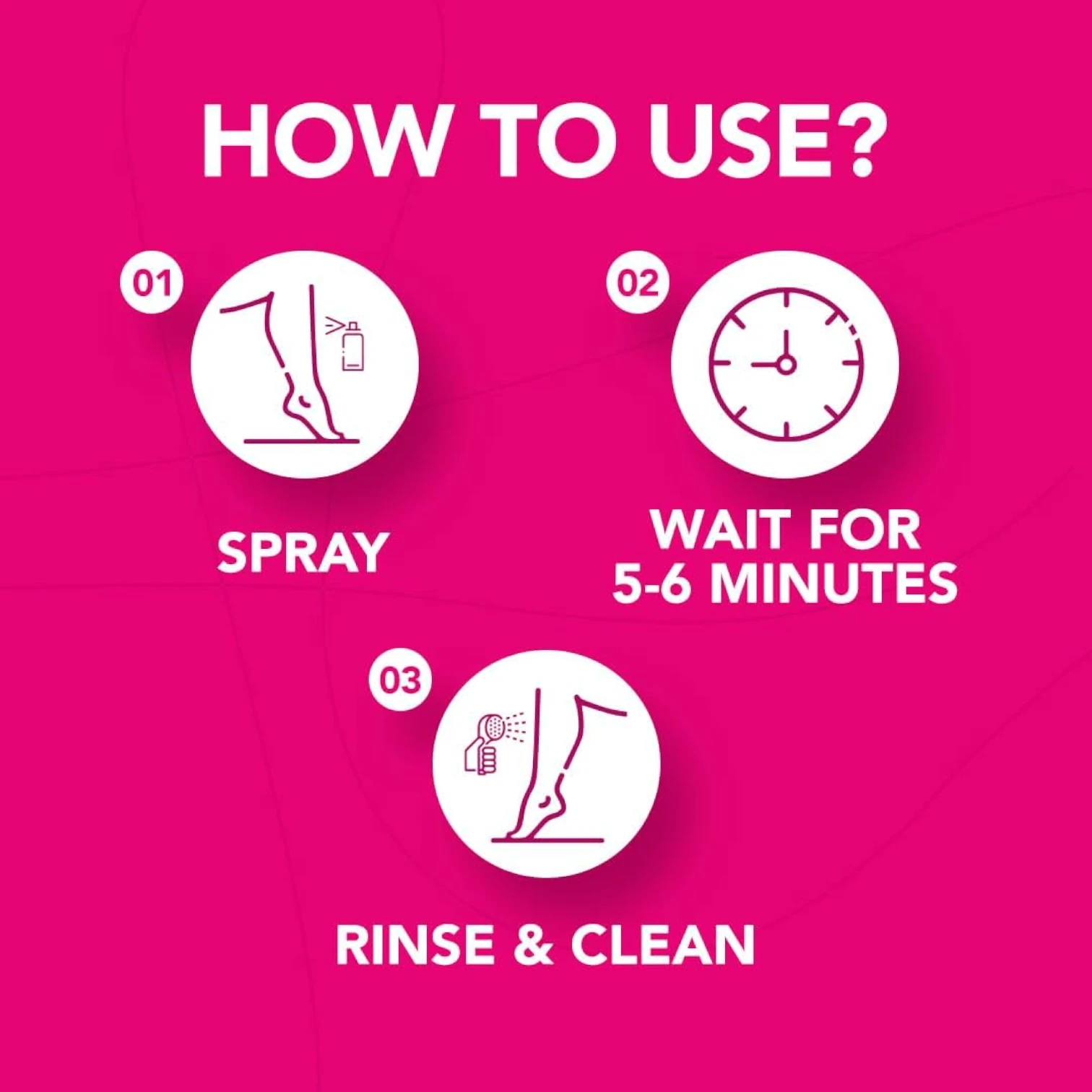 Nair Hair Remover Spray with Lemon Fragrance & Baby Oil – 200ml Aerosol | Paraben & Dye Free | For Smooth, Radiant Skin - Damoo