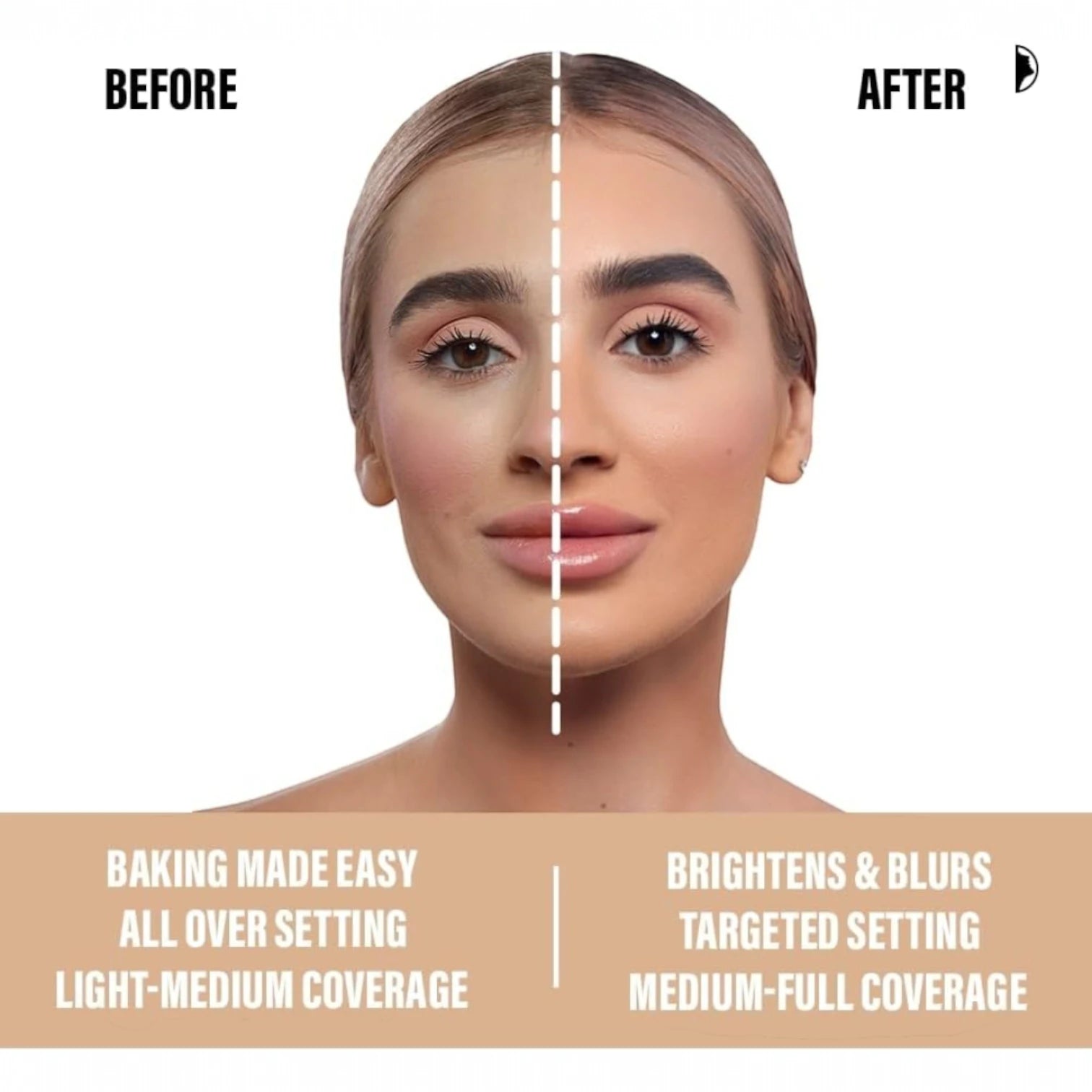 Character Luxury Powder Loose Face Powder – LP005 White | Translucent Finish, Shine Control, Long-Lasting Makeup Setting Powder - Damoo