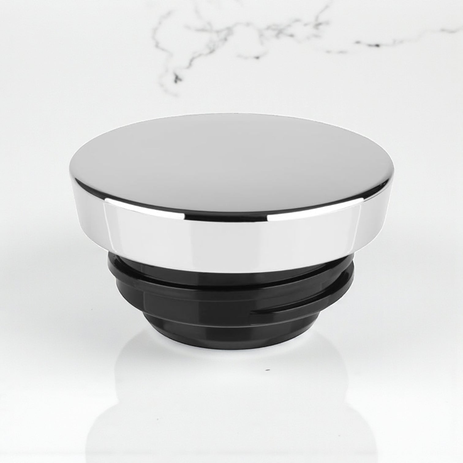 Emsa Cone Thermal Jug Swirl 1.5 L – Metallic Silver | Premium German-Made Vacuum Flask with Glass Liner for Hot & Cold Drinks - Damoo