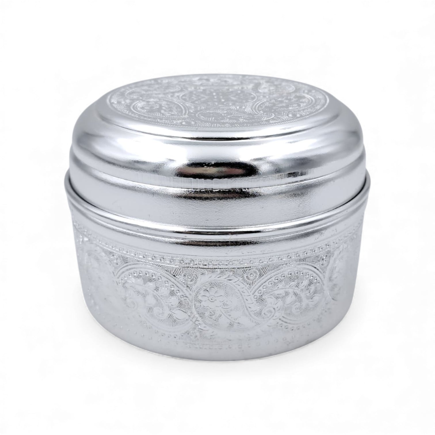 Aluminum Design Pet Urn – Small Steel Memorial Urn for Ashes | Durable Metal Pet Cremation Keepsake | Decorative Silver Urn Container (H9cm x W12cm x L13cm) - Damoo