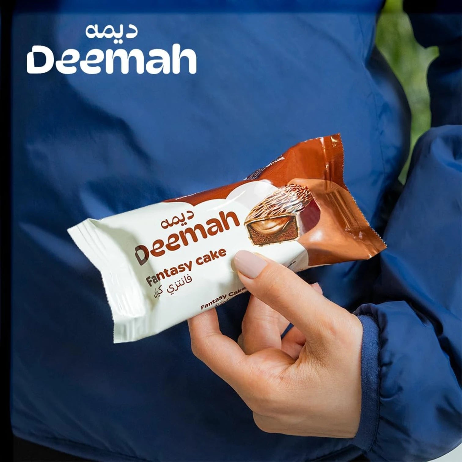 Deemah Brownie Cakes Filled with Chocolate – Pack of 12 x 37g – Soft, Halal Snack for Breakfast, Lunchboxes, or Coffee Breaks - Damoo