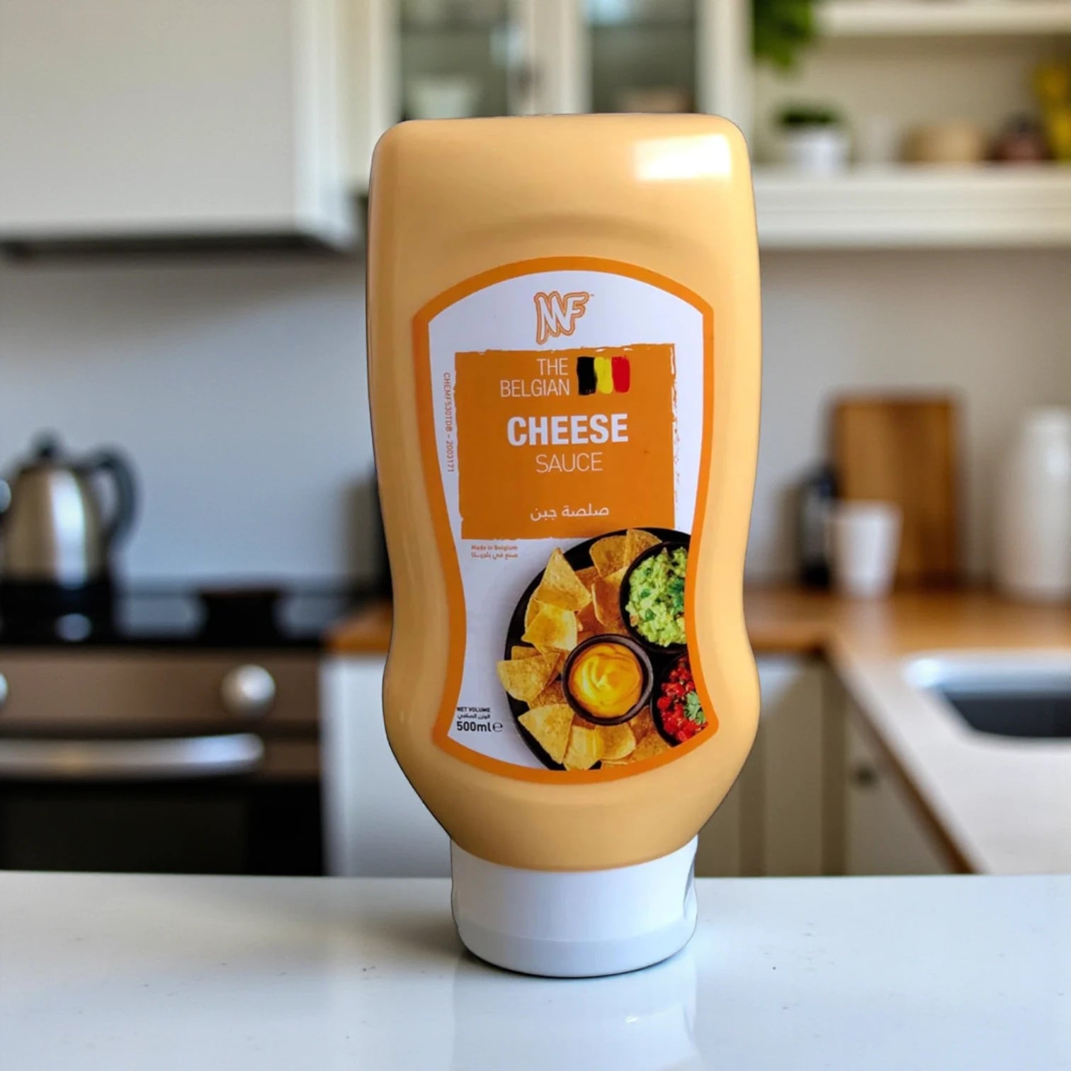 MF Cheese Sauce 500ml – Rich & Creamy Gourmet Cheese Dip and Topping – Perfect for Nachos, Pasta, Burgers & More – Made with Premium Ingredients, No Artificial Additives - Damoo