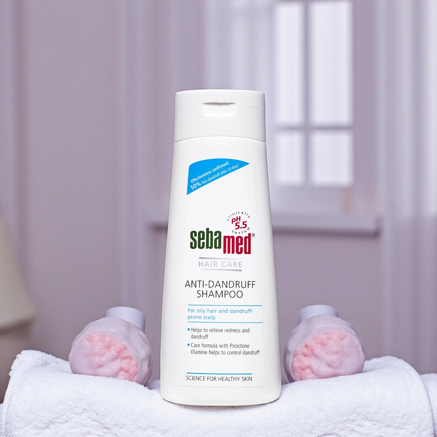 Sebamed Anti-Dandruff Shampoo – pH 5.5 Balanced | For Oily Hair & Dandruff-Prone Scalp | Reduces Itchiness & Irritation - Damoo