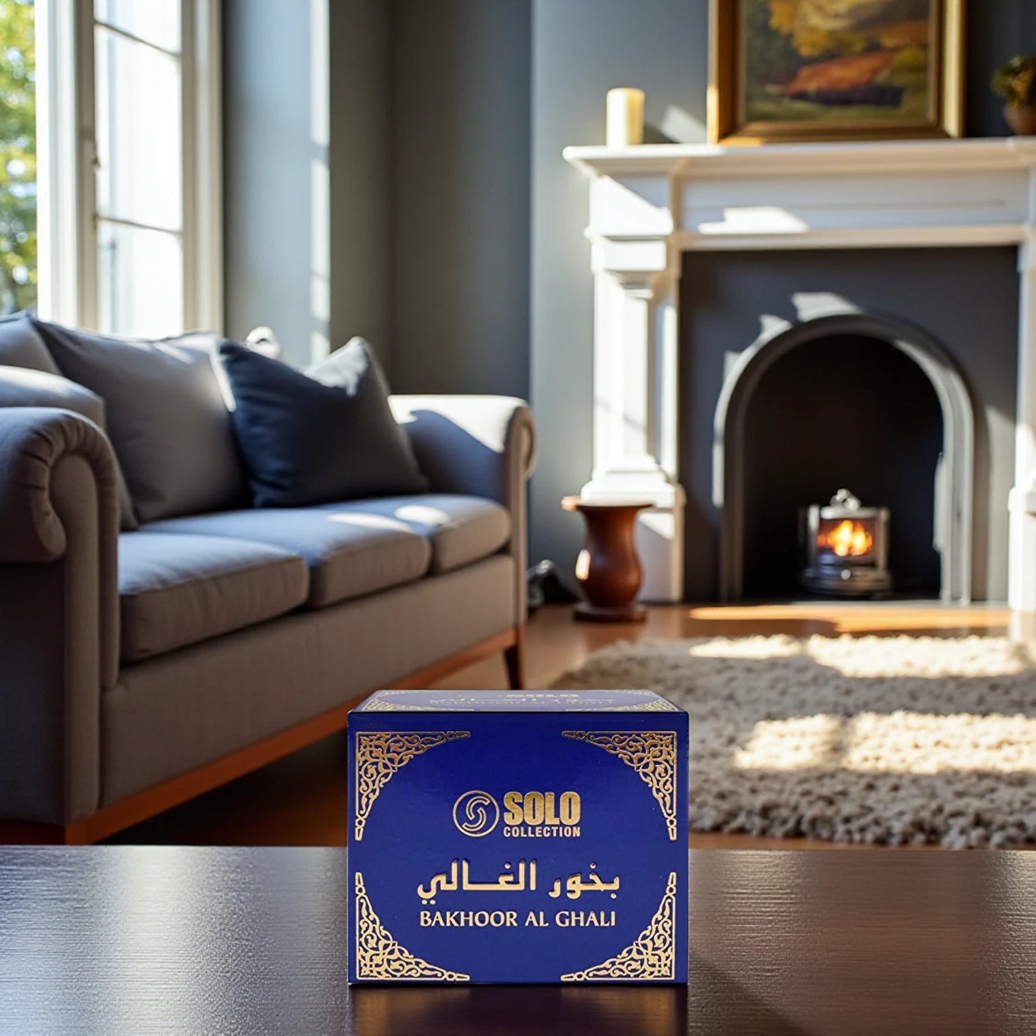 Solo Collection Bakhoor Al Ghali – Premium Arabic Incense, 40g | Long-Lasting Refreshing Home Fragrance - Damoo