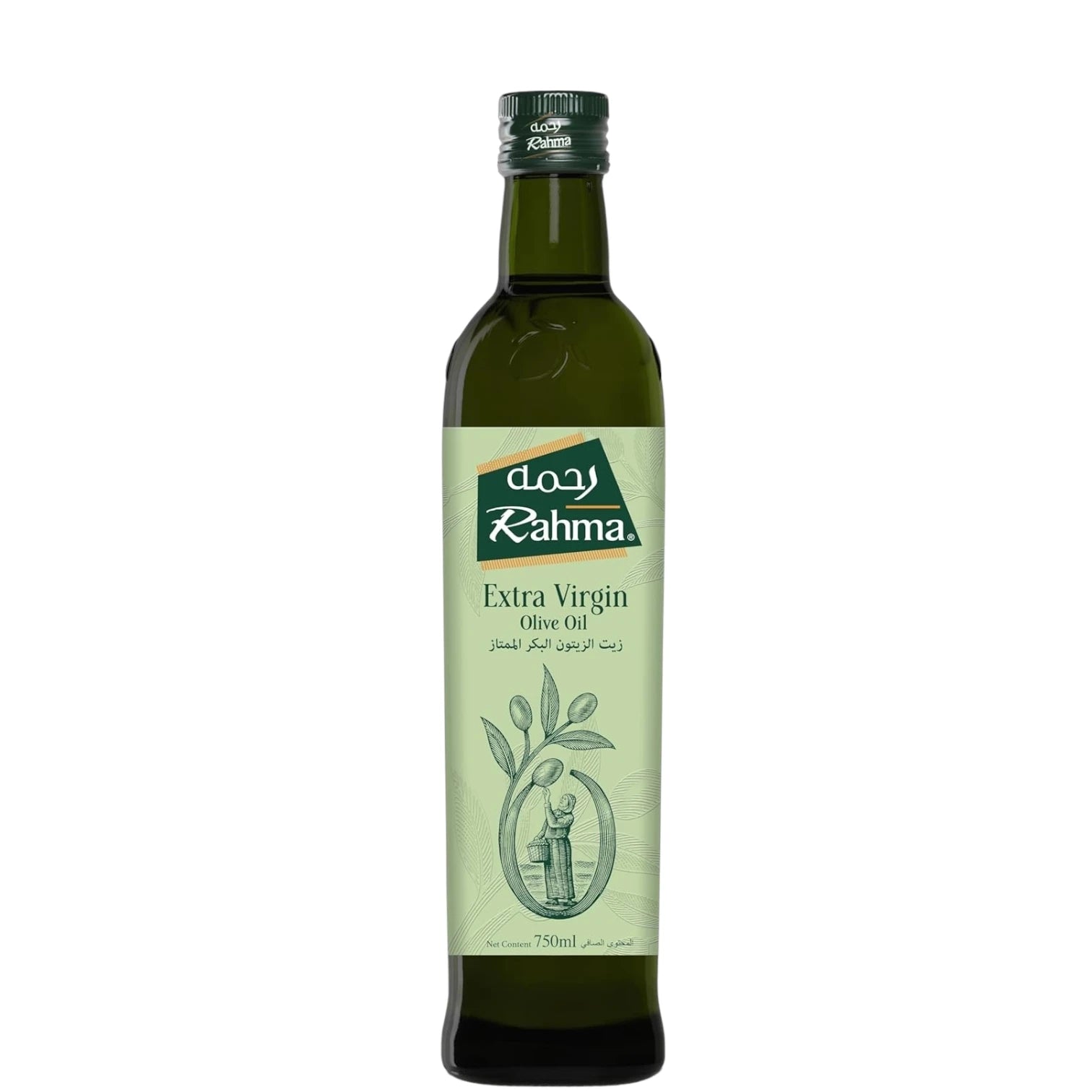 Rahma Extra Virgin Olive Oil 750ml – Premium Cold-Pressed Olive Oil for Cooking, Drizzling & Dressing – Rich Aroma & Bold Flavor - Damoo