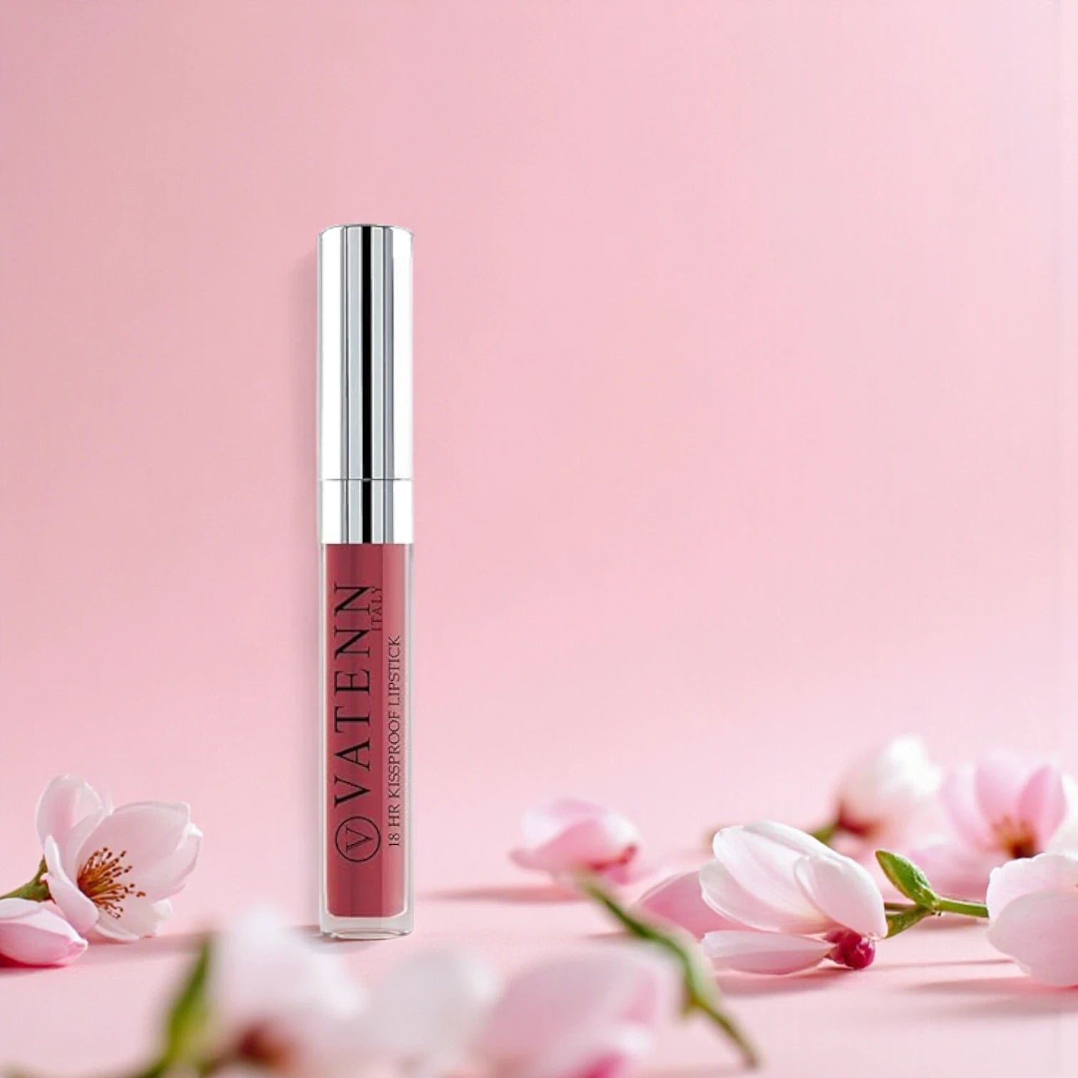 Vatenn Italy 18Hr Kissproof Matte Liquid Lipstick – Shade 42 Vicaria | Waterproof, Transfer-Proof, Ultra Matte, Highly Pigmented & Long-Lasting Lip Color - Damoo