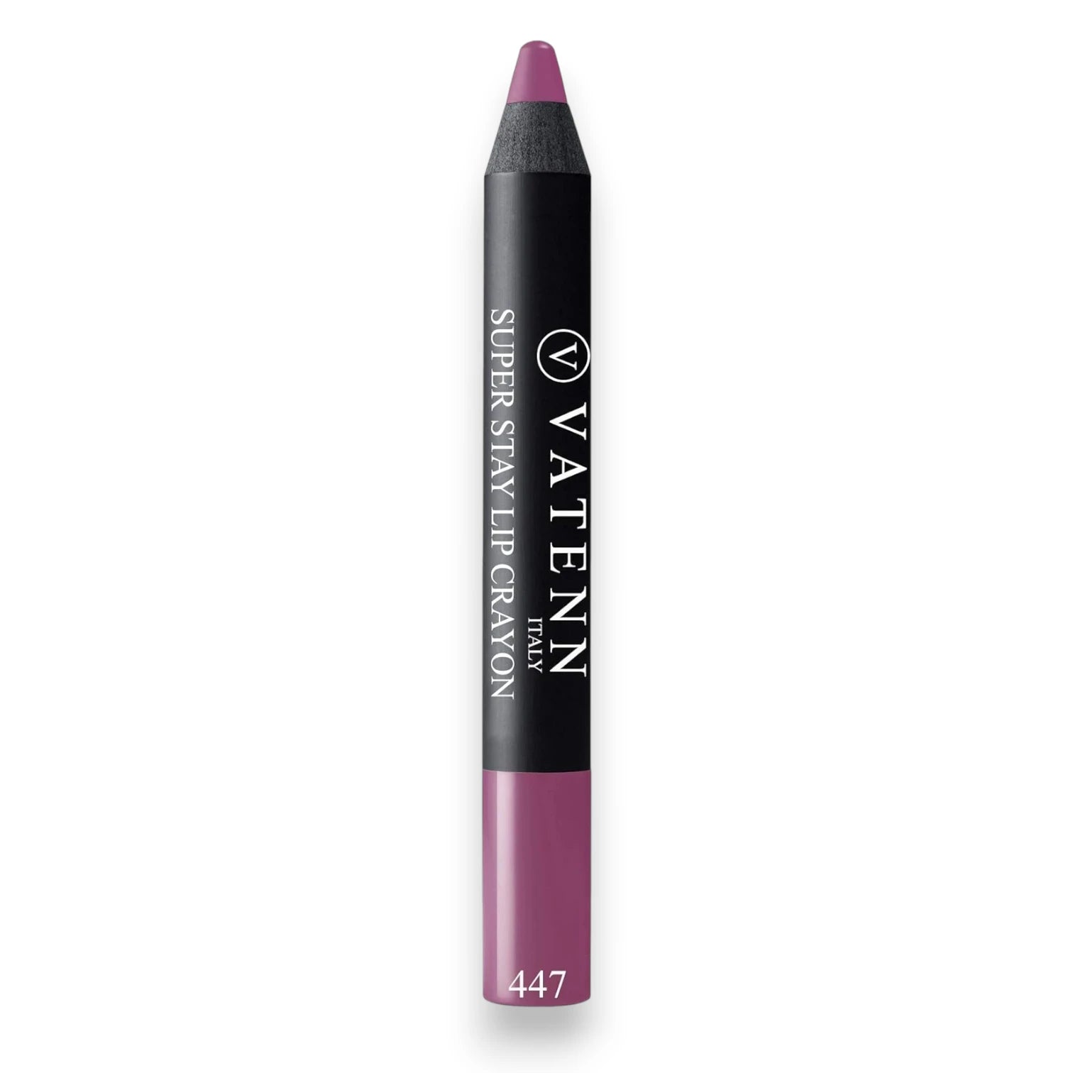 Vatenn Italy Super Stay Lip Crayon 447 Richmond – 18Hr Matte, Waterproof, Smudge-Proof, Non-Drying Lipstick Crayon - Damoo