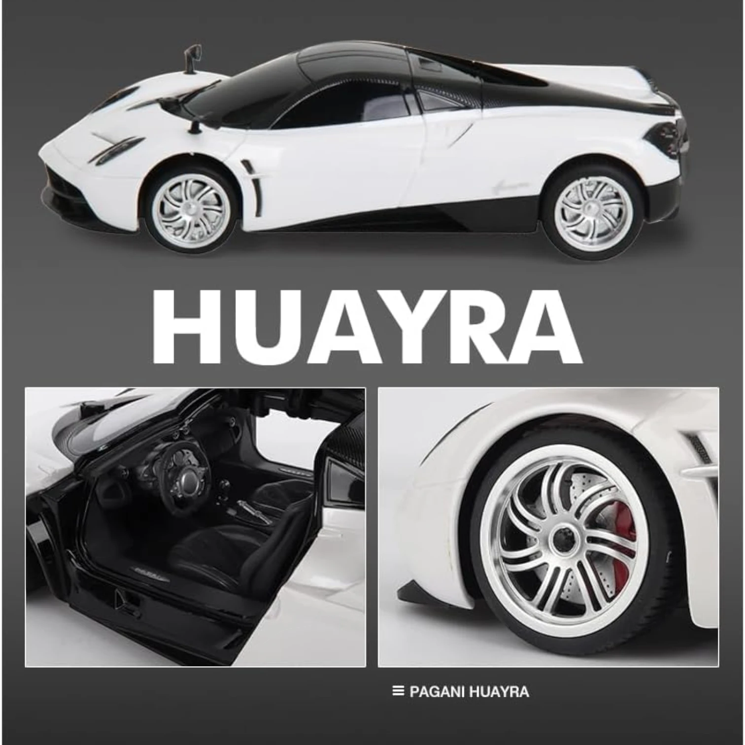 Pagani Huayra Remote Control Car – 1:14 Scale Licensed RC Drift Car with LED Lights, High-Speed Racing Toy for Kids Boys Age 6+