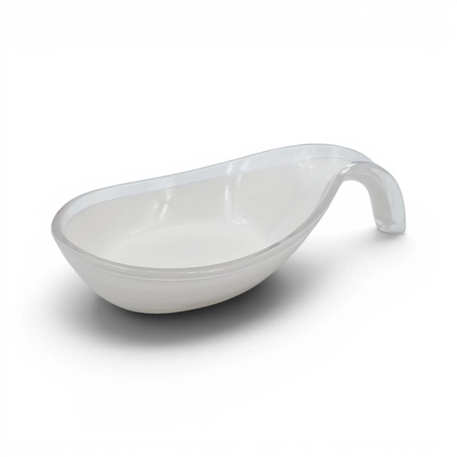 Kitchen Spoon Rest Holder, Heat Resistant Utensil Rest for Cooking Spoons Ladles Spatulas, Countertop Drip Tray, Available in Black and White - Damoo
