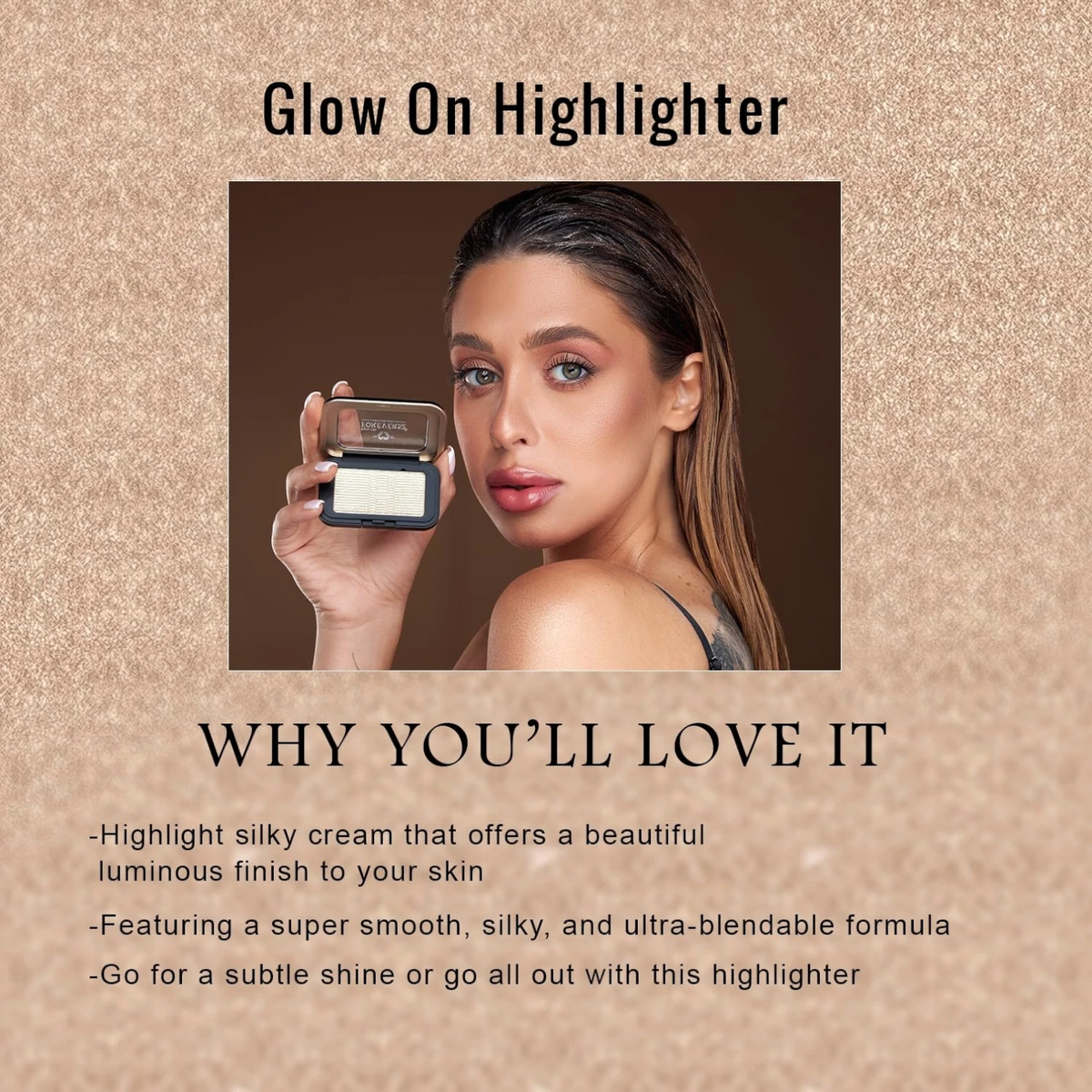 Forever52 Glow On Highlighter FGH003 Bonfire (7g). Silky cream highlighter with full coverage, ultra-blendable texture, radiant finish. Vegan & cruelty-free. - Damoo