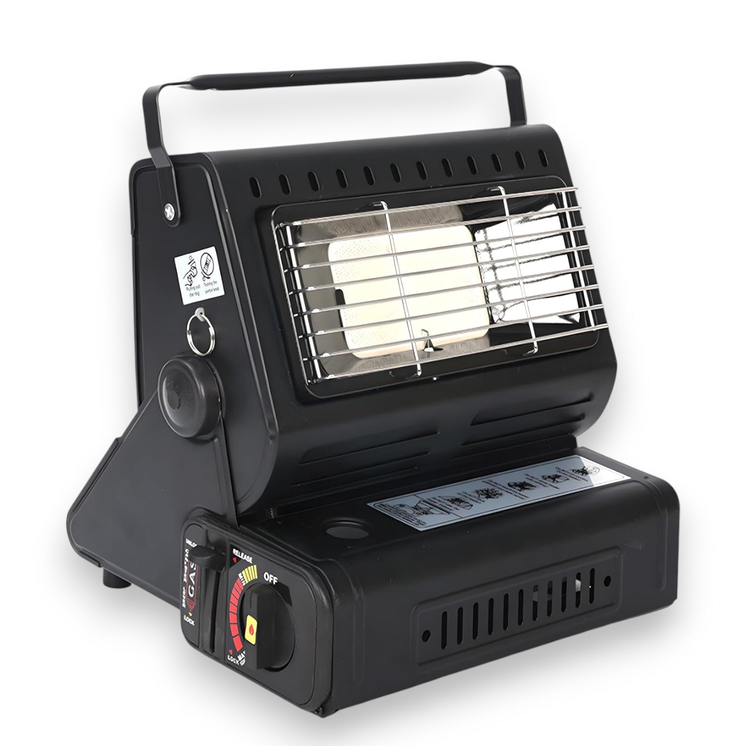 YANCHUAN 1.3kW Portable Gas Heater YC-808B – Compact Outdoor Camping Heater with Adjustable Temperature Control & Safety Features | Ideal for Tents, Fishing, Caravanning, Boating & Home Use - Damoo