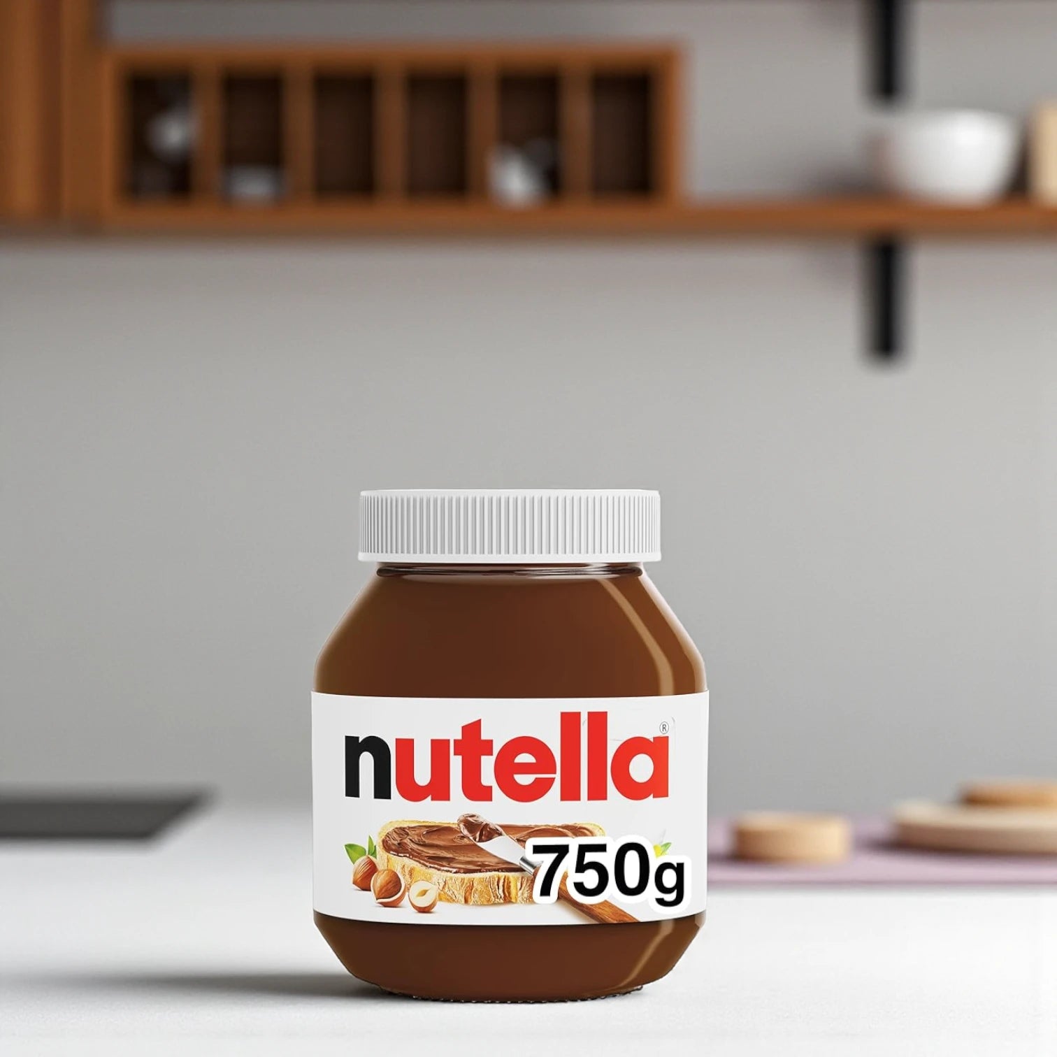 Nutella Hazelnut Chocolate Spread – 750g Jar | Creamy Nut Nougat Spread for Breakfast, Baking & Desserts by Ferrero - Damoo