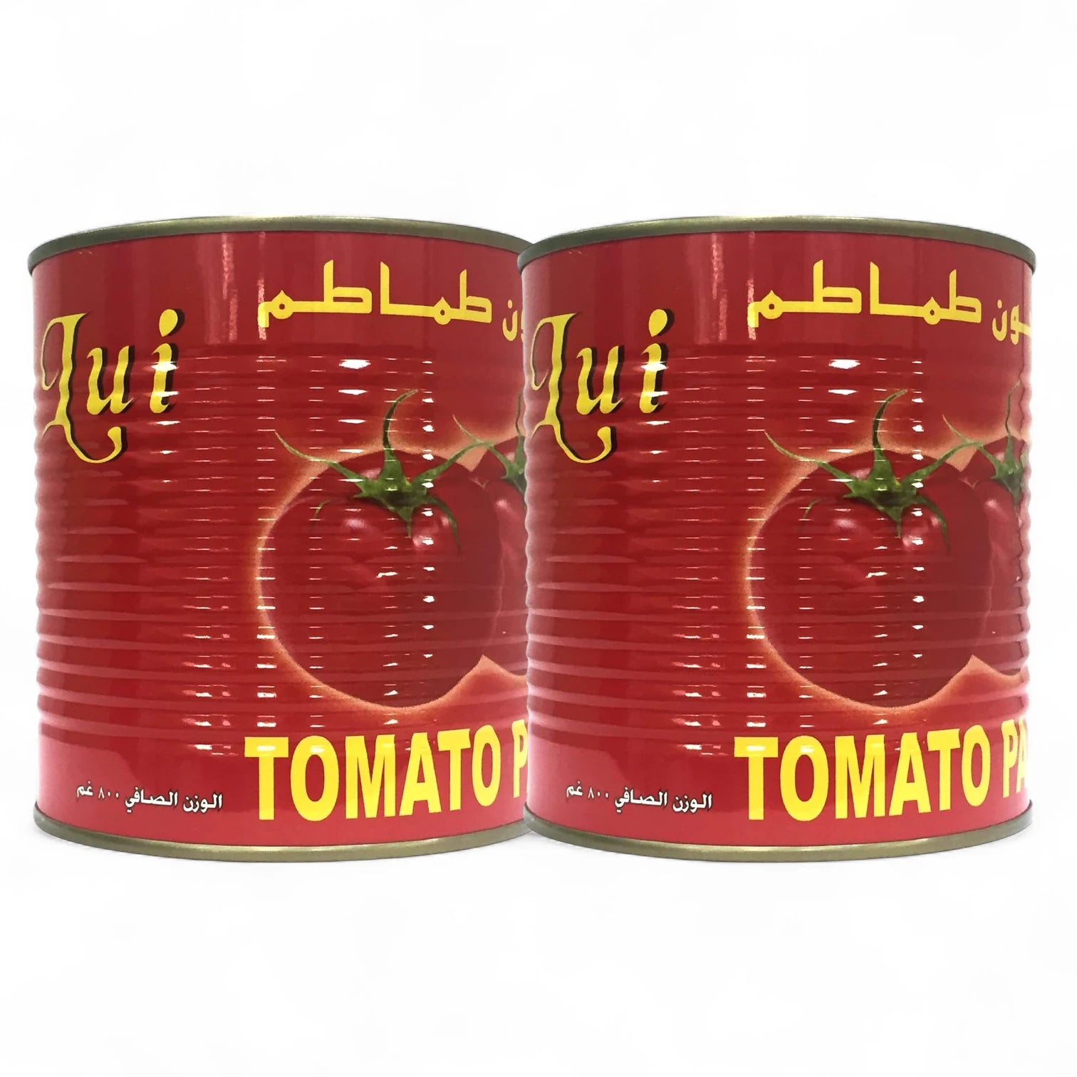 Lui Thick & Rich Tomato Paste 800g x 2 | 100% Natural | No Artificial Additives | Rich Flavor for Cooking & Sauces - Damoo
