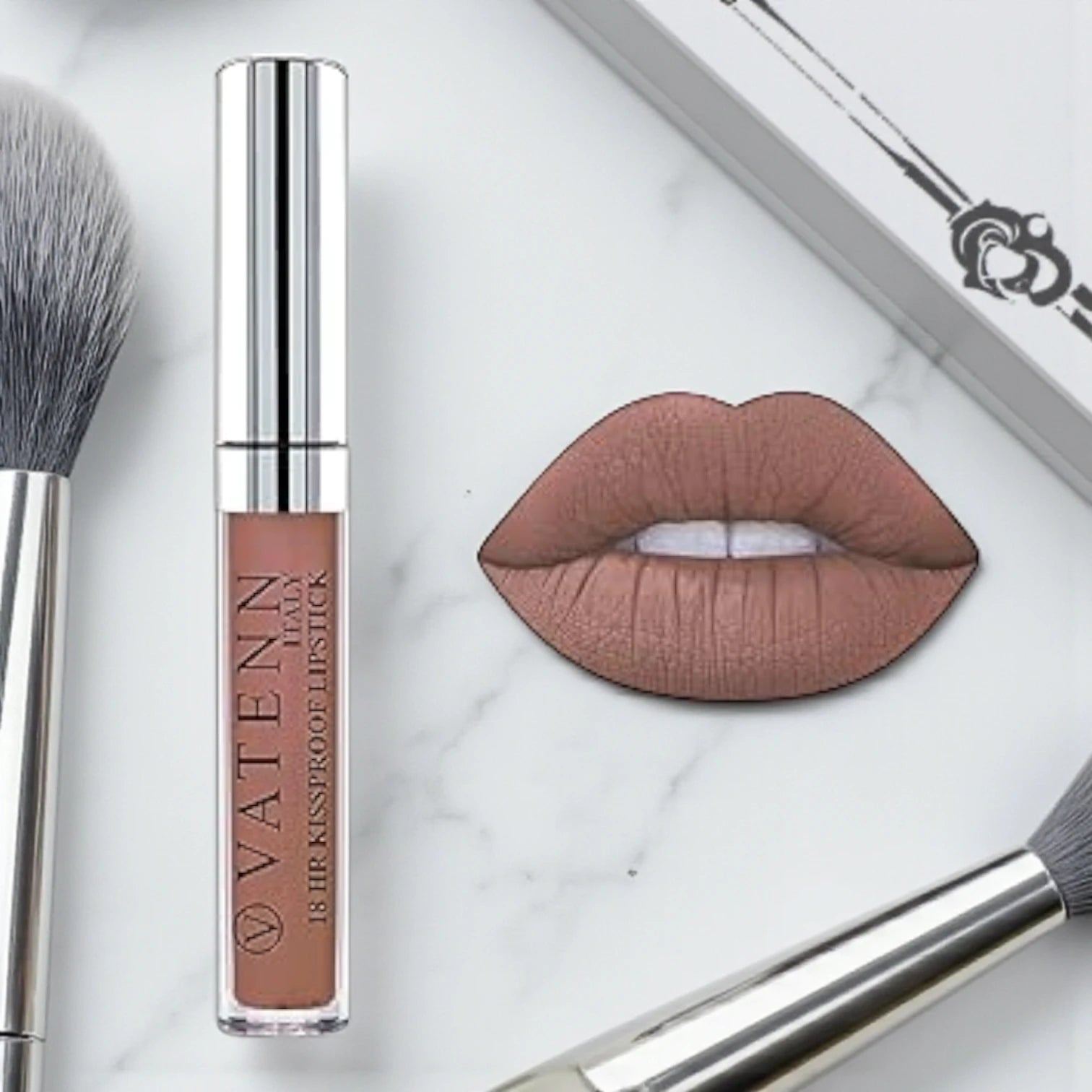 Vatenn Italy 18Hr Kissproof Liquid Lipstick (Shade 39 Porto) – Long Lasting Matte, Smudge-Proof & Transfer-Resistant Lip Color - Damoo