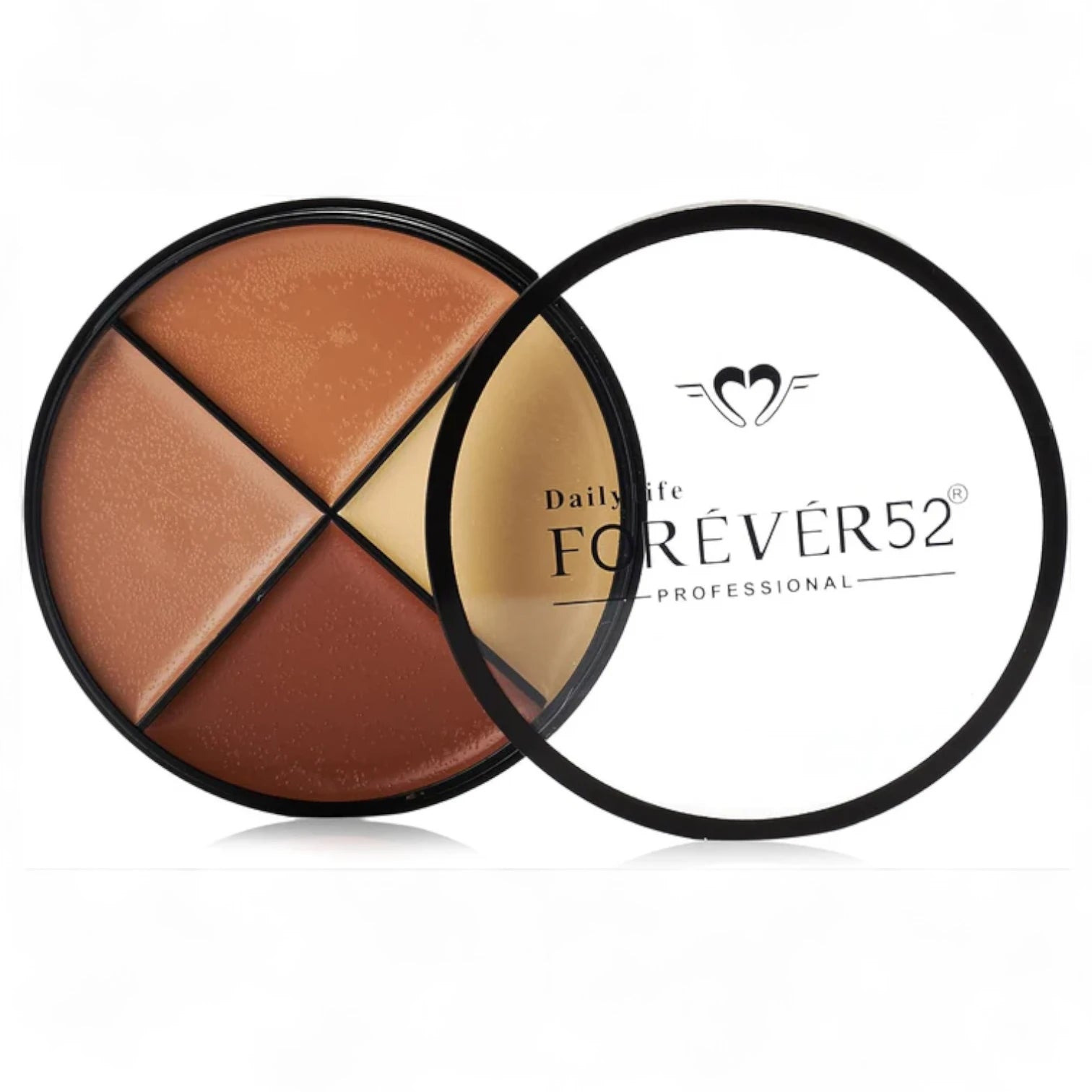 Forever52 Daily Life 4 Color Concealer Palette – AC002, Full Coverage Matte Finish, Multi-Shade Oil-Free Formula for Blemishes, Dark Circles & Flawless Correction - Damoo