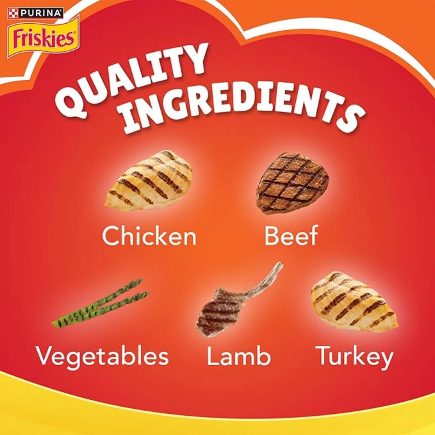 Friskies Meaty Grill Cat Dry Food | Complete & Balanced Nutrition with Protein & Omega Fatty Acids | For All Life Stages