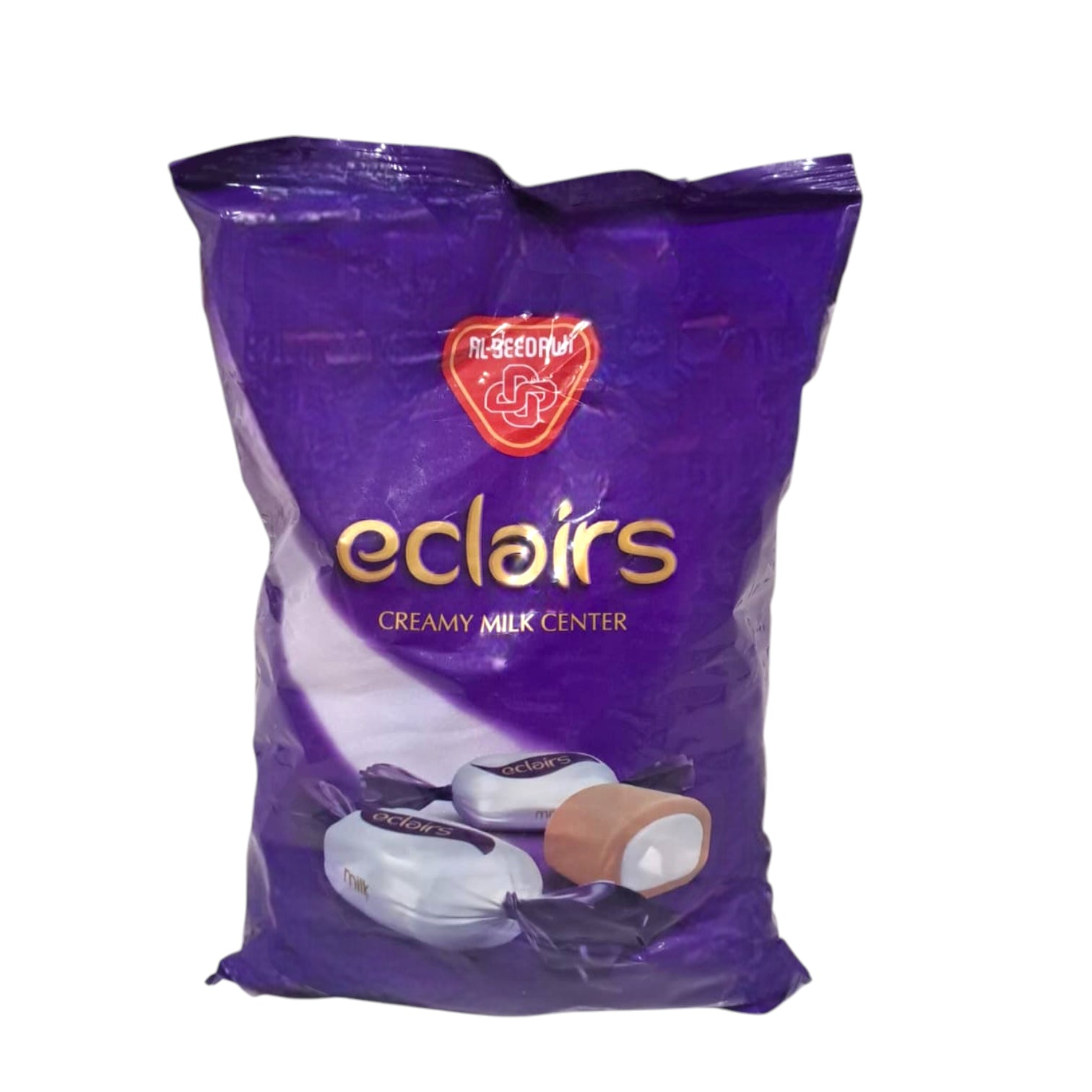 Al-Seedawi Milk Eclairs – Caramel Candy with Creamy Milk Center | Individually Wrapped Soft Toffees | Large Family Pack | Perfect for Kids, Parties, Offices & Gifting