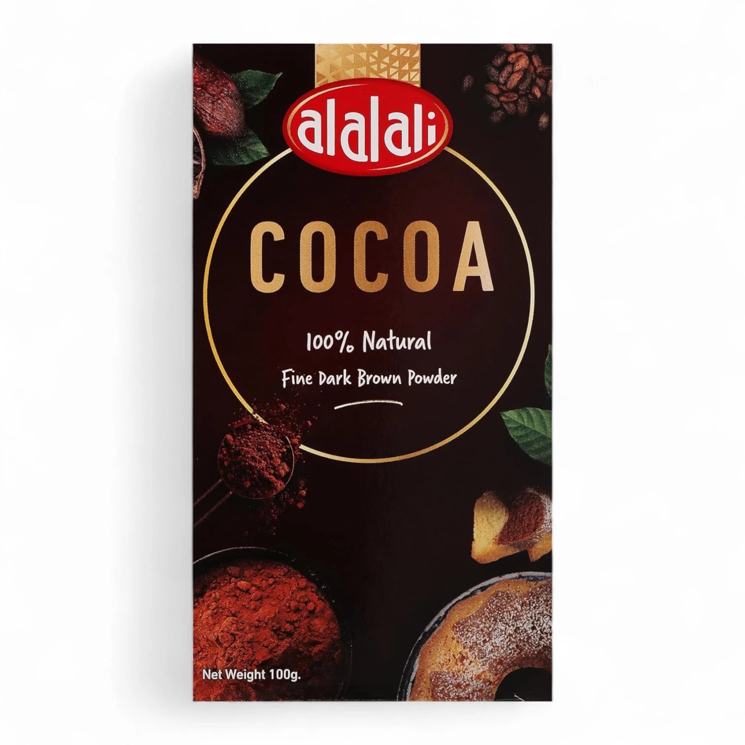 Al Alali Rich Cocoa Powder – 100g | 100% Natural | Premium Baking & Beverage Cocoa | Ideal for Cakes, Brownies & Hot Drinks - Damoo