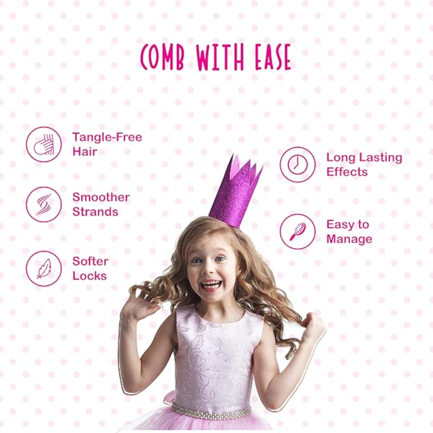 Dabur Amla Kids Nourishing Hair Detangler Spray 200ml – Easy Combing, Smooth & Soft Hair, Paraben & Paraffin Free - Damoo