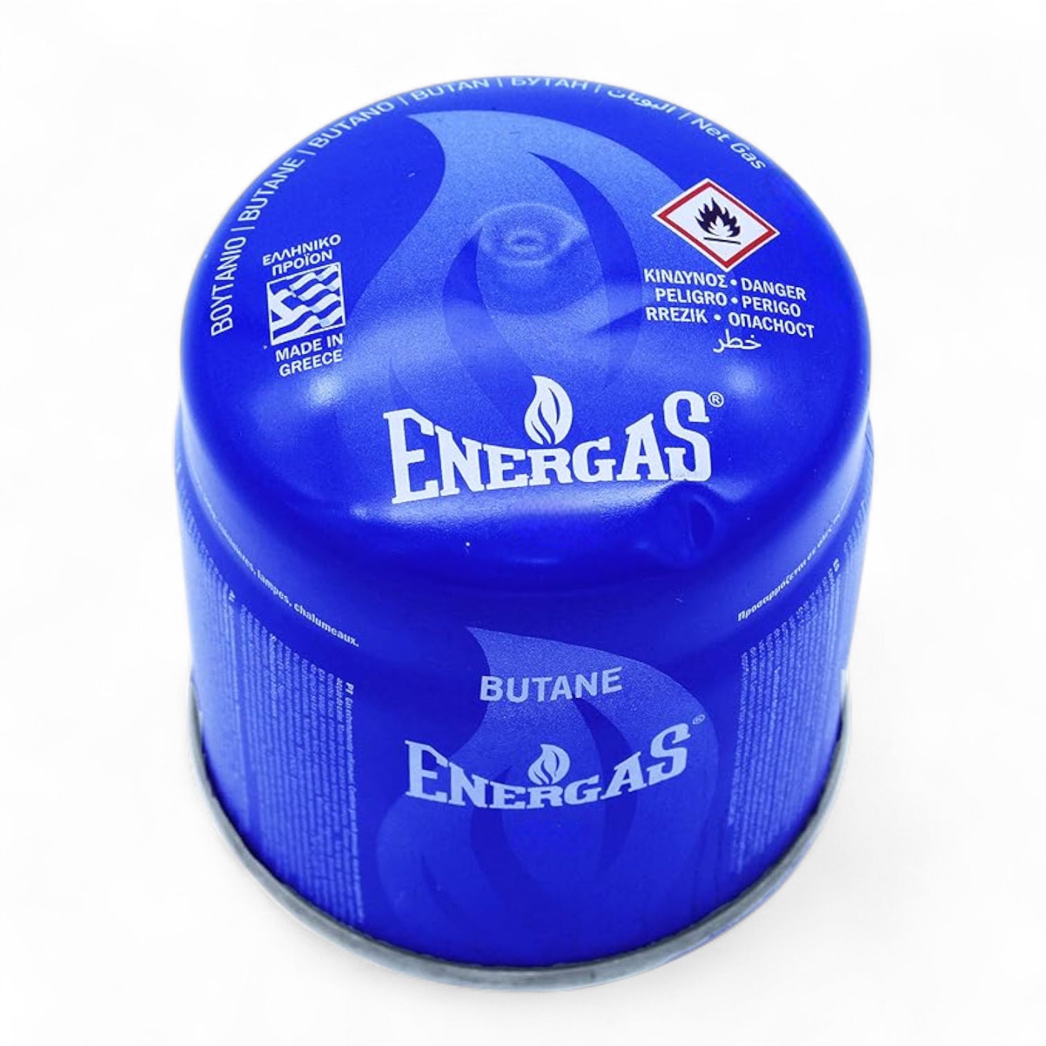 Energas Butane Gas Canister 500g – Portable Camping Gas Cylinder for Stoves, Outdoor Cooking, Hiking & BBQ – Made in Greece - Damoo