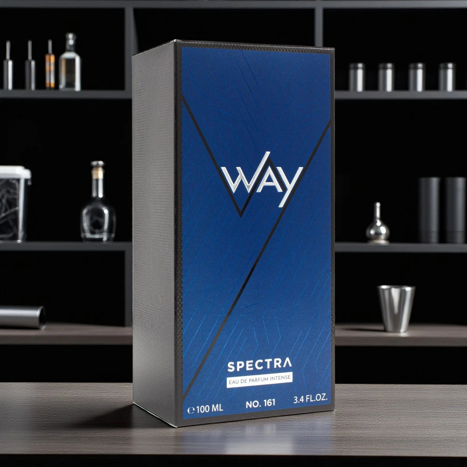 Spectra 161 Way Intense EDP Perfume for Men β Aromatic Fougere, Long-Lasting 100ml - Damoo