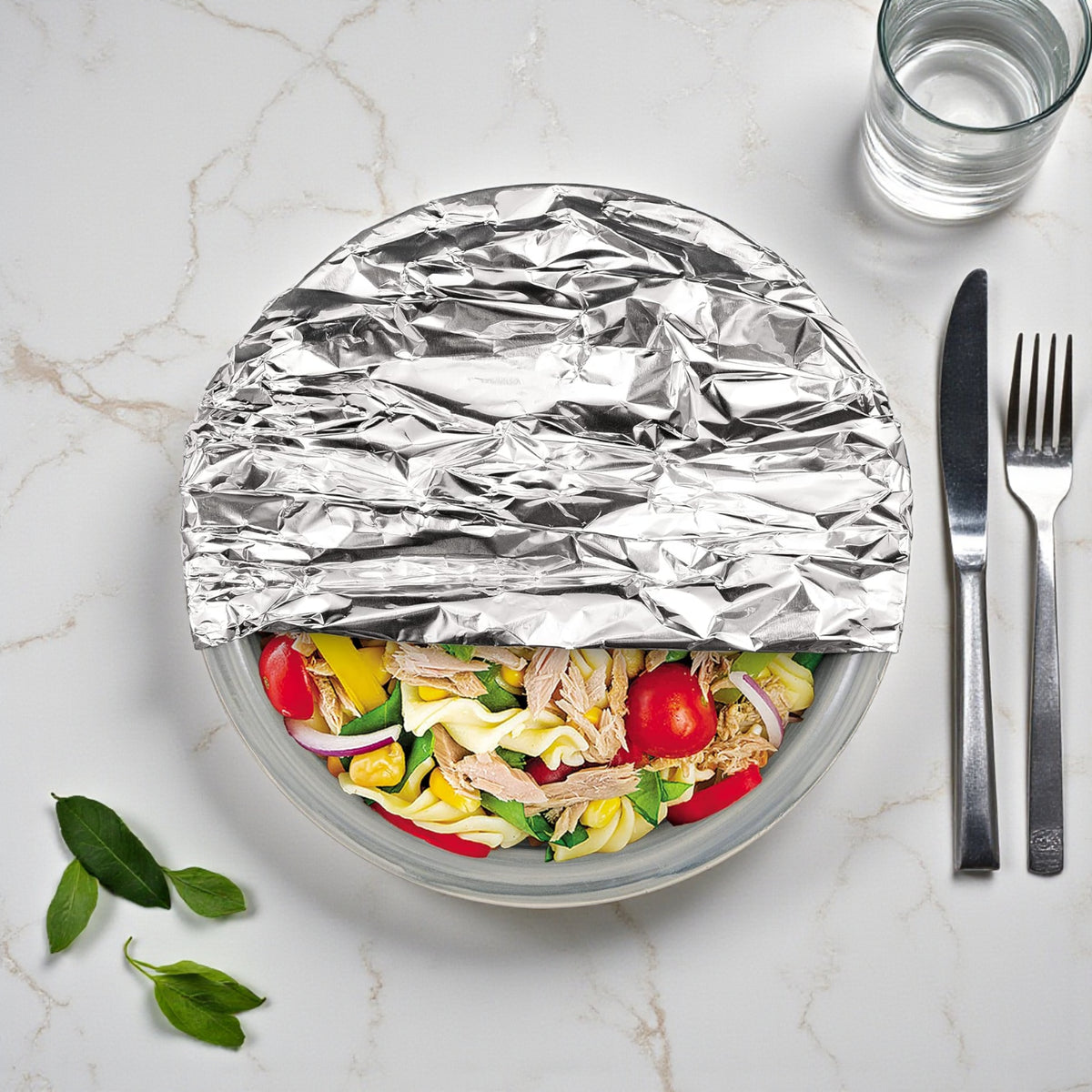 Packers Heavy Duty Catering Aluminium Foil 45cm – Safe & Hygienic Disposable Foil for Cooking, Baking, Wrapping & Food Storage - Damoo