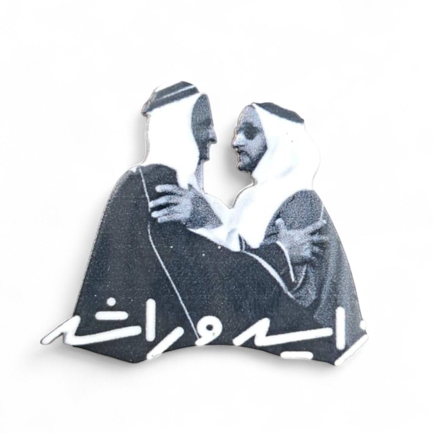 UAE Magnetic Badge – Premium Metal National Day Pin with Strong Magnet – Founders Design Representing Unity & Brotherhood – Elegant Souvenir & Patriotic Gift (H2.5cm x W2.5cm) - Damoo