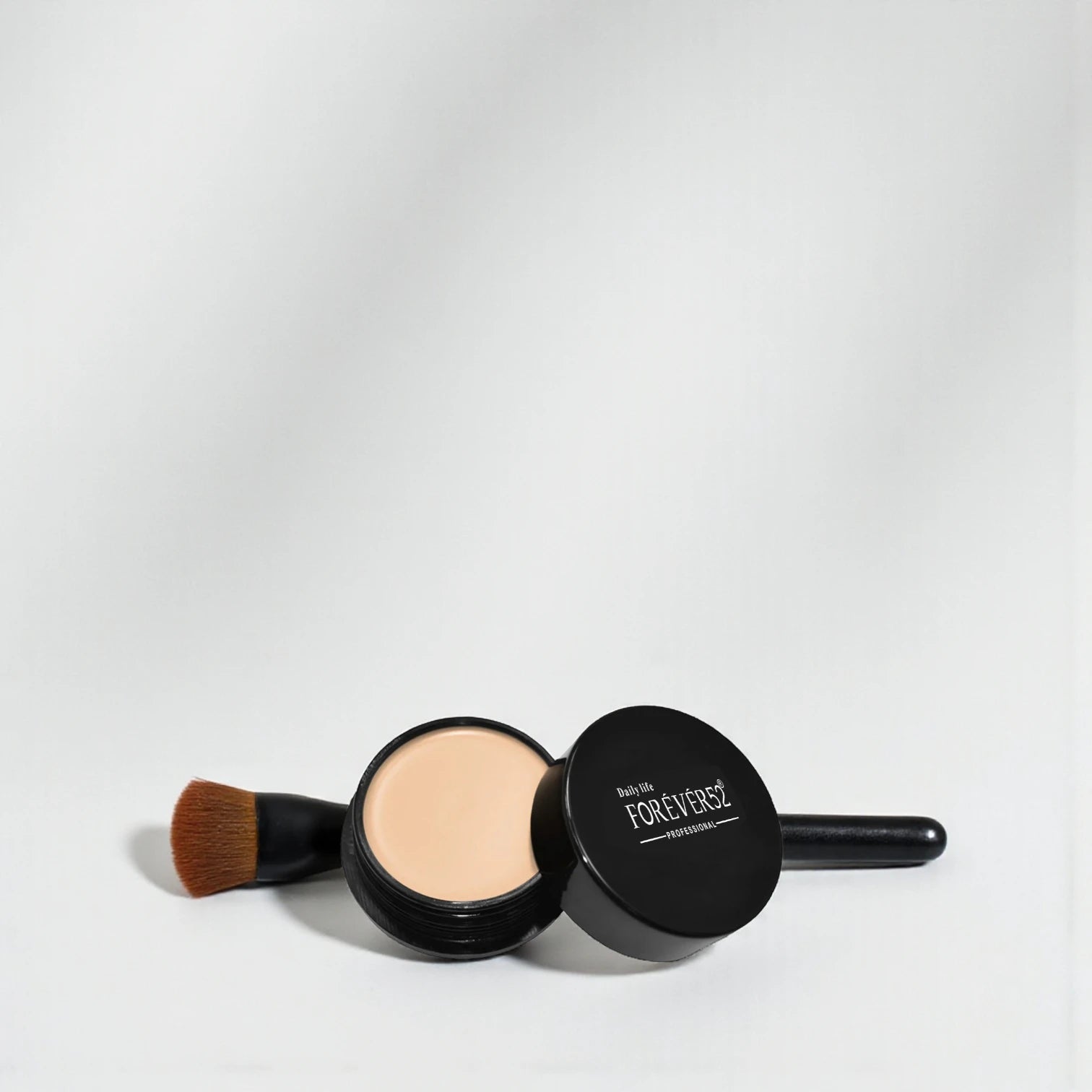 Forever52 Cream Foundation – Shade Beige (CF004). Silk protein formula foundation that minimizes pores, evens skin tone & delivers long-lasting, natural coverage. - Damoo