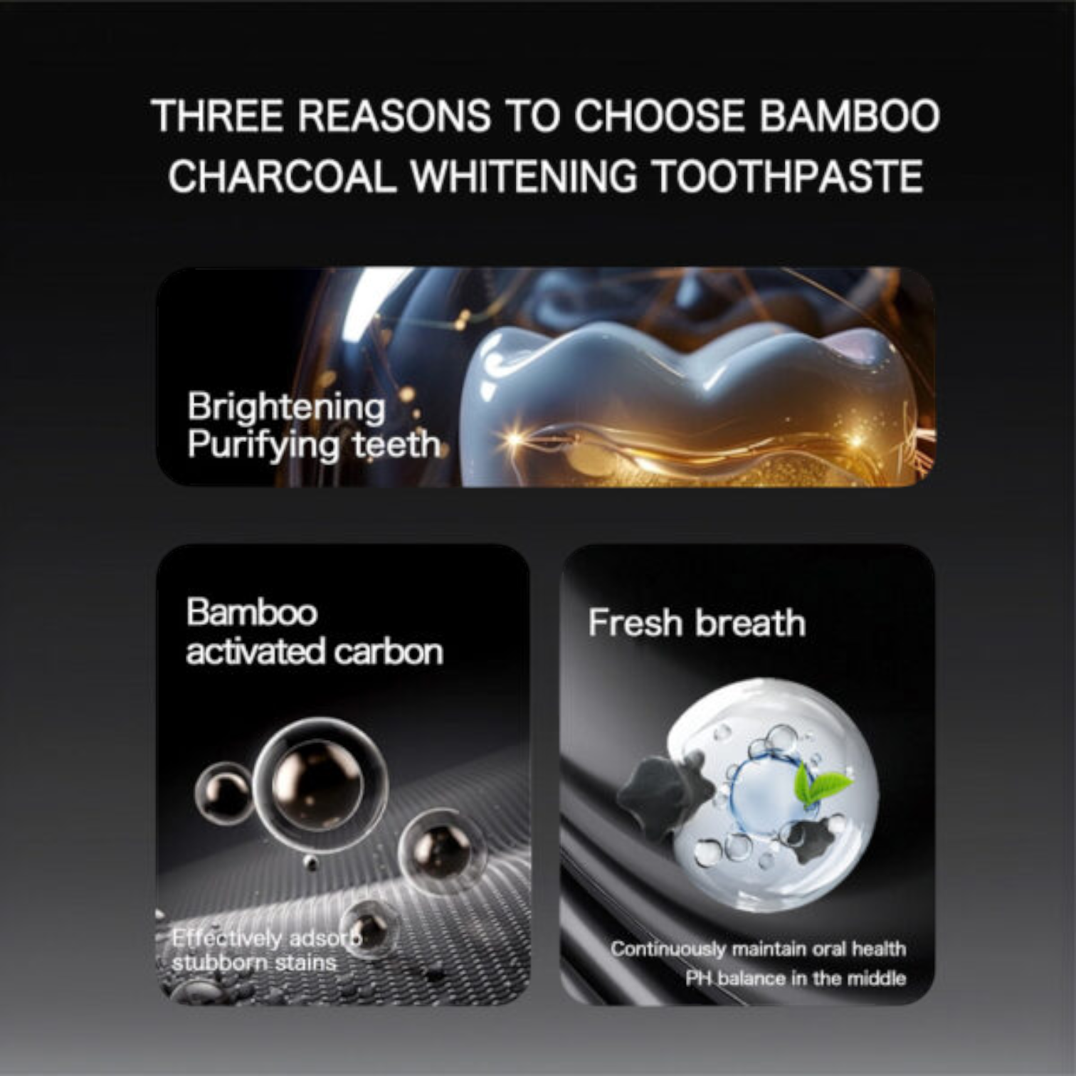 Dr. Rashel Bamboo Charcoal Toothpaste & Soft-Bristle Toothbrush Set – Deep Cleaning, Whitening & Fresh Breath – 120g + 1pc - Damoo