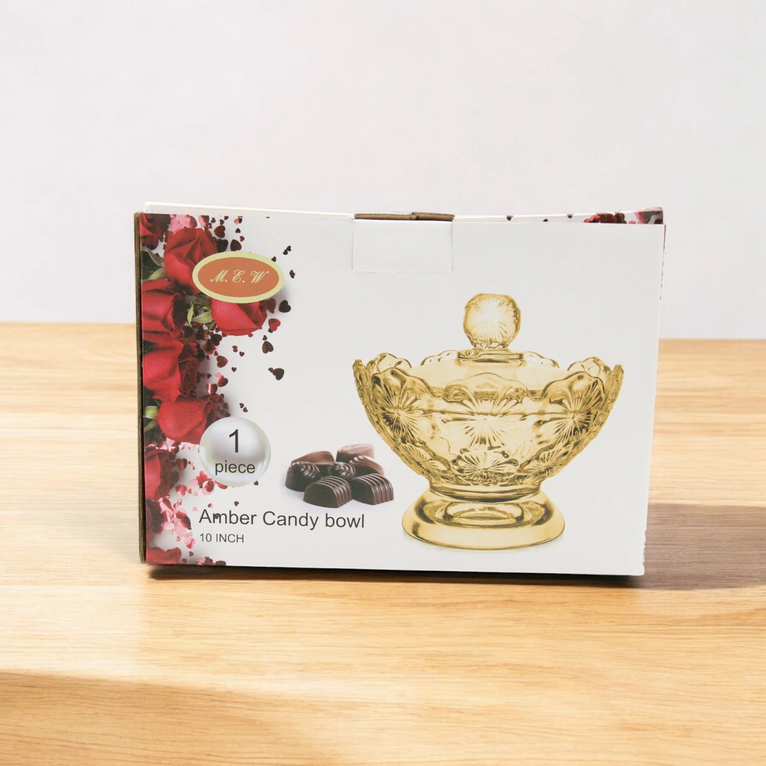 Bloom Crystal Candy Bowl – Exquisite Men’s Serving Piece with Brilliant Cut Design – Elegant Glassware for Chocolates, Nuts & Treats – Dishwasher Safe & Durable – Perfect Gift for Housewarming, Parties & Special Occasions – SUG1407A/G (gold) - Damoo