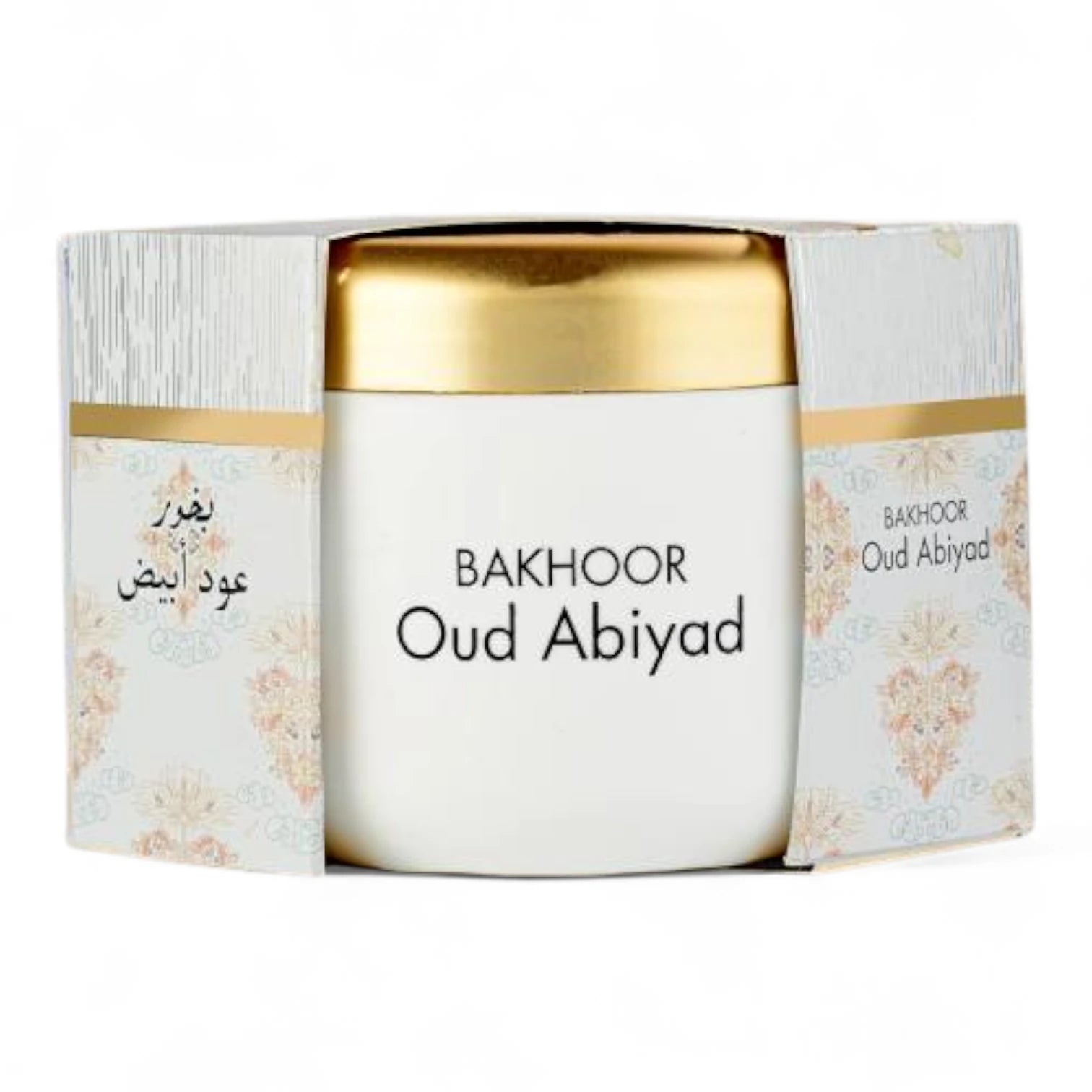 Hamidi Bakhoor Abiyad – 70g Premium Oriental Incense | Oud, Musk, Rose