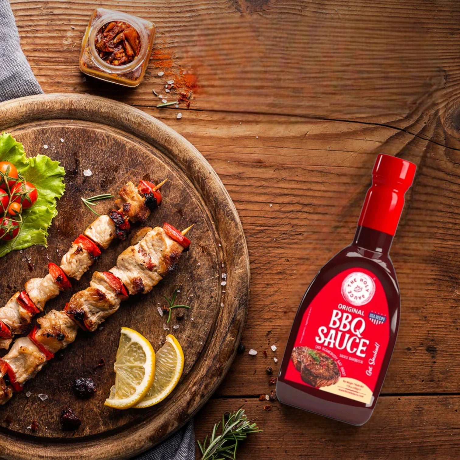 The Holy Sauce Original BBQ Sauce – 510g | Smoky, Sweet & Bold American-Style Flavor - Damoo