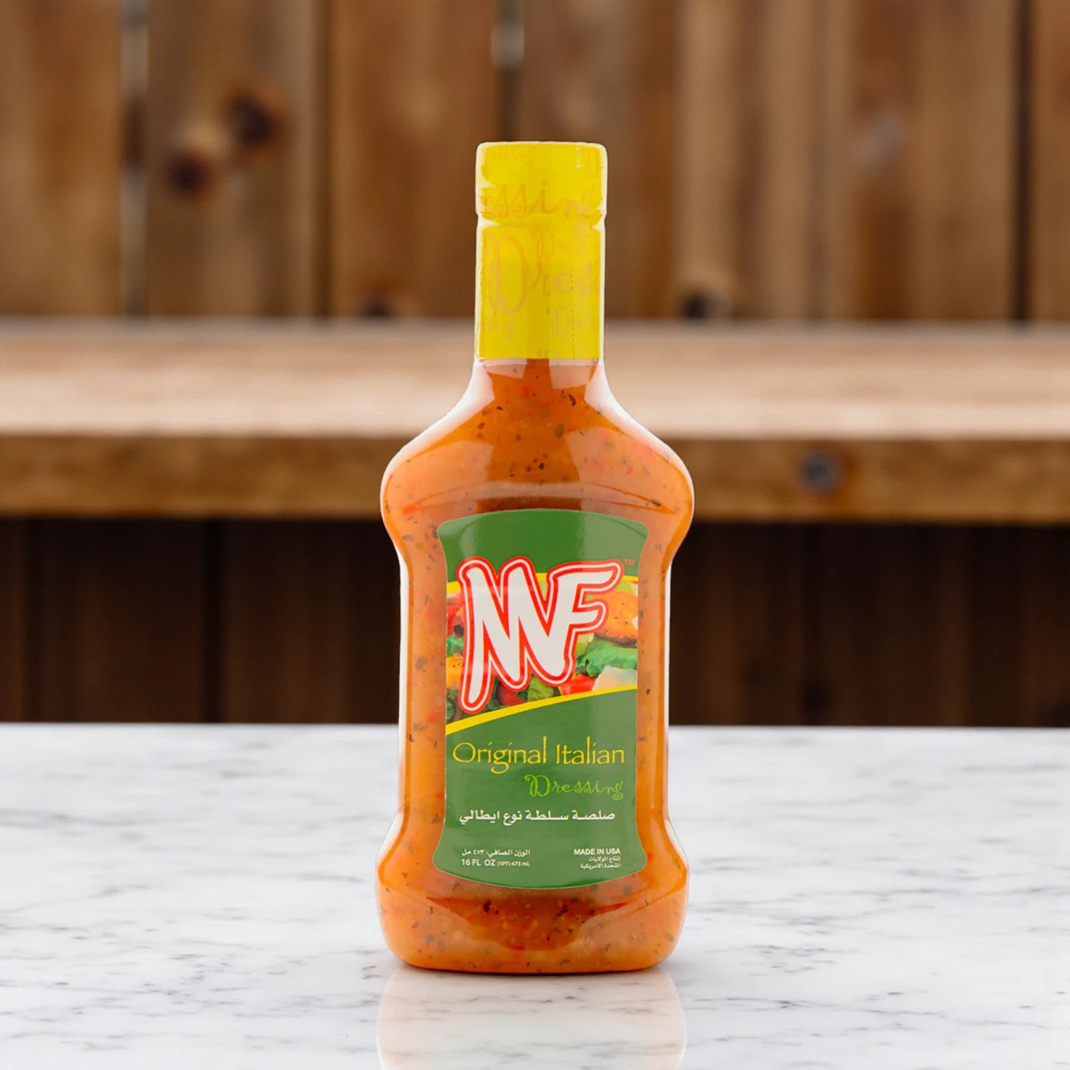 MF Original Italian Dressing – 473ml | Zesty & Fat-Free Vinaigrette | Ideal for Salads, Marinades & Light Meals - Damoo