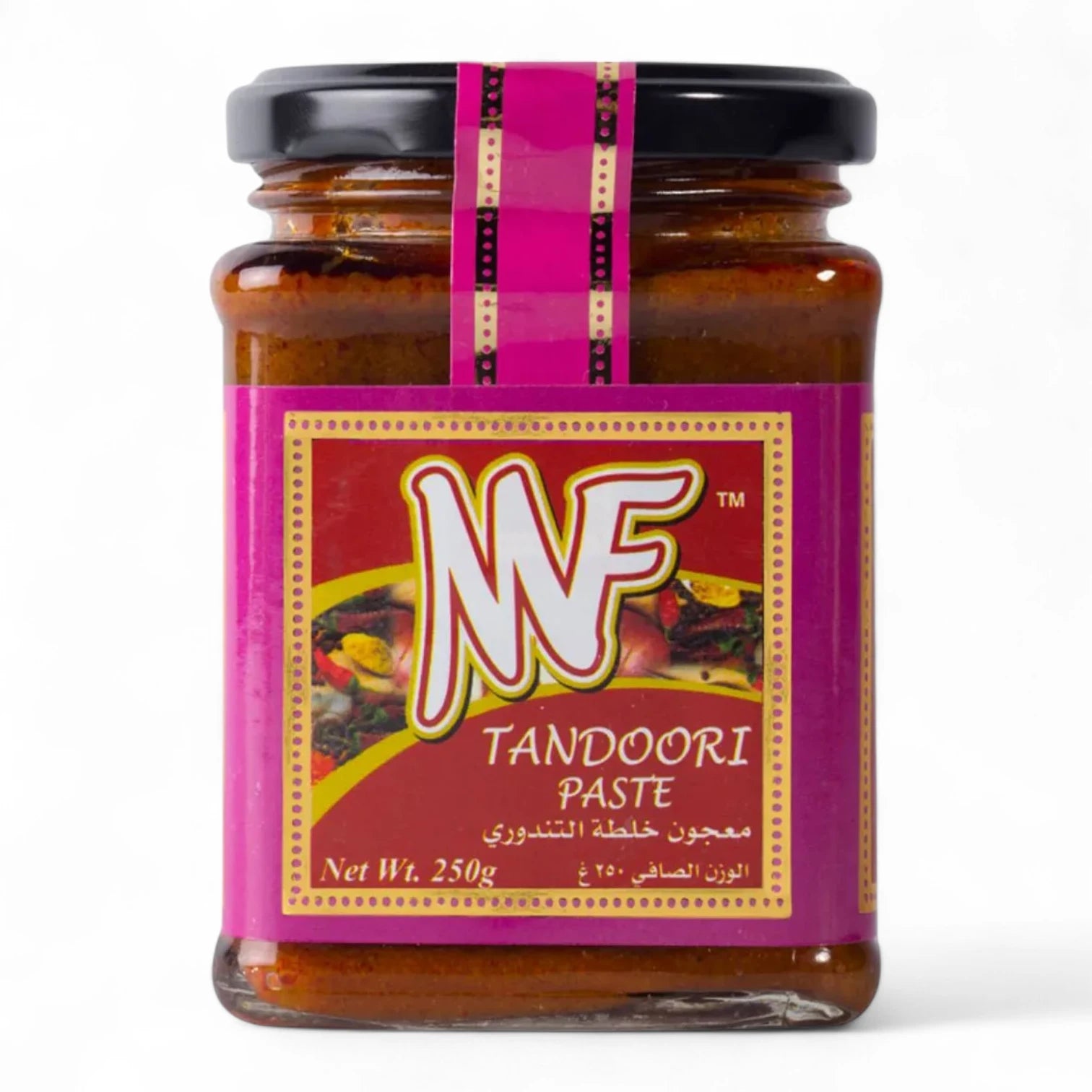 MF Tandoori Spice Paste β 250g | Authentic Indian Marinade for Chicken, Meat, Fish & Veggies | No Preservatives, No MSG, Halal - Damoo