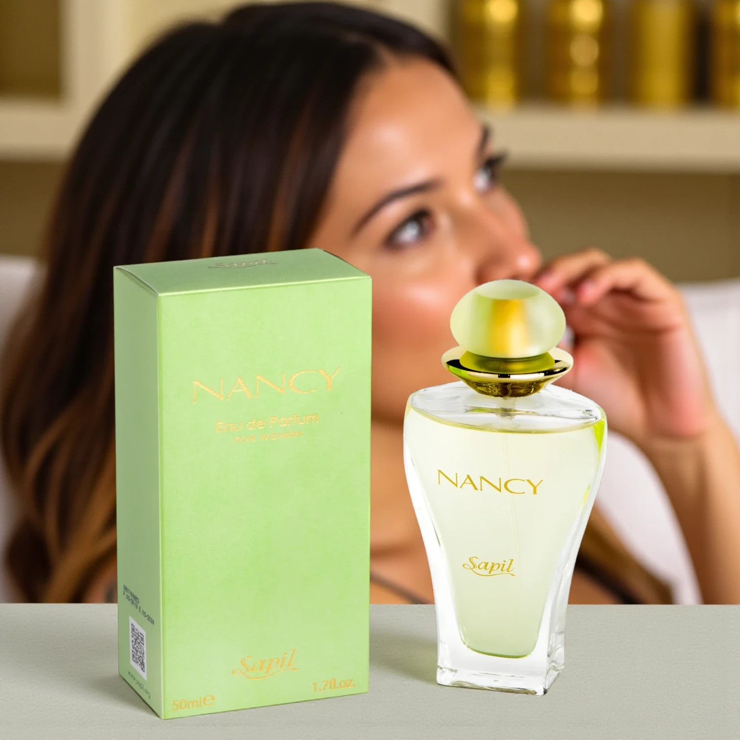 Sapil Nancy Eau de Parfum for Women – 50ml | Captivating Fruity & Floral Fragrance with Musky Base | Long-Lasting Elegant Scent | Daily Wear Perfume Made in UAE - Damoo