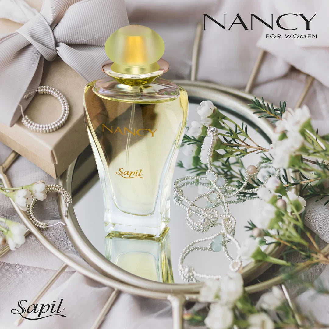 Sapil Nancy Eau de Parfum for Women – 50ml | Captivating Fruity & Floral Fragrance with Musky Base | Long-Lasting Elegant Scent | Daily Wear Perfume Made in UAE - Damoo