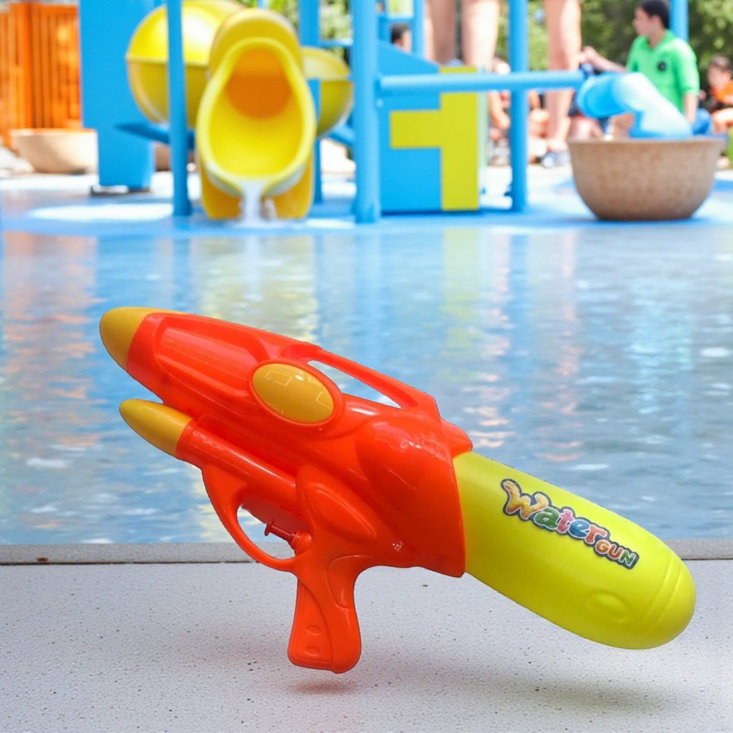 Colorful Water Gun for Kids – Lightweight Plastic Squirt Gun Blaster for Outdoor Summer Play, Pool & Beach Fun | Easy-to-Use Water Shooter Toy - Damoo