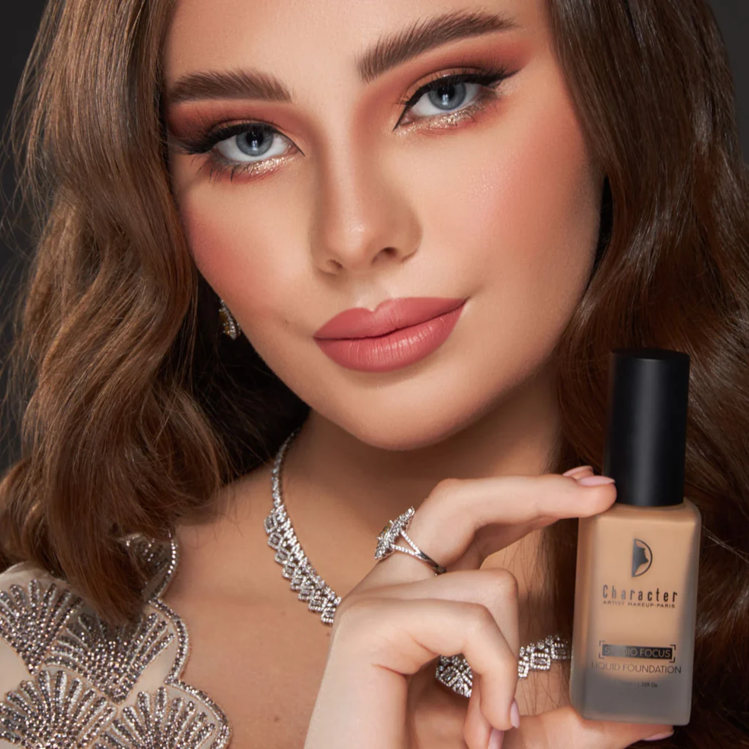 Character Studio Focus Liquid Foundation – Shade Sesame PIF004 | Medium Coverage, Long-Lasting, 40ml - Damoo